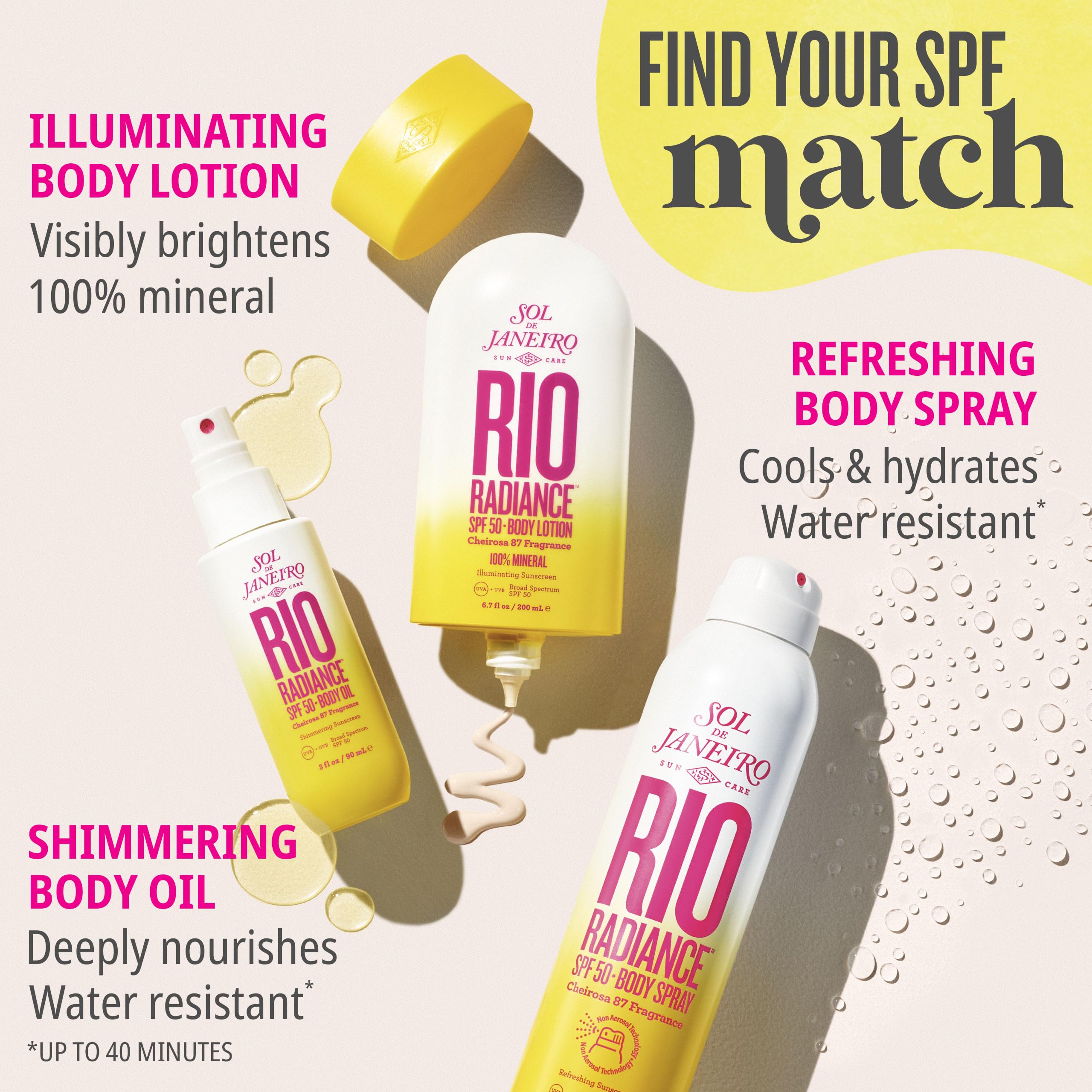 Foto 7 pulgar | Loción Corporal Sol  Janeiro Rio Radiance Spf 50 100% Mineral - Venta Internacional