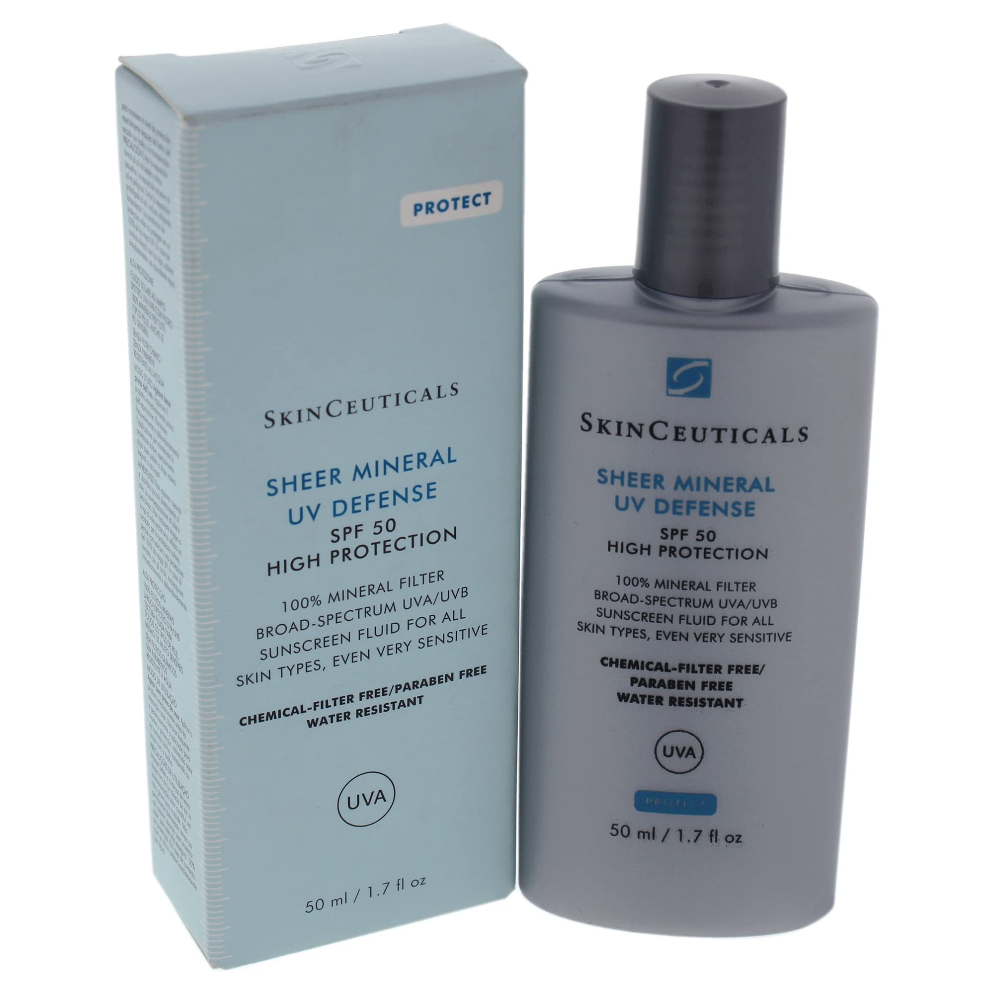 Foto 5 pulgar | Protector Solar Skinceuticals Protect Sheer Mineral Uv Spf 50 50 Ml - Venta Internacional.