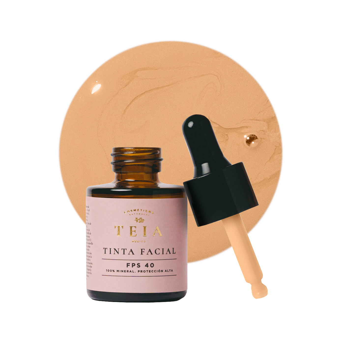 Foto 2 pulgar | Maquillaje Mineral Teia Cosméticos SPF40 Tono Bronceado con Protección 100% Natural