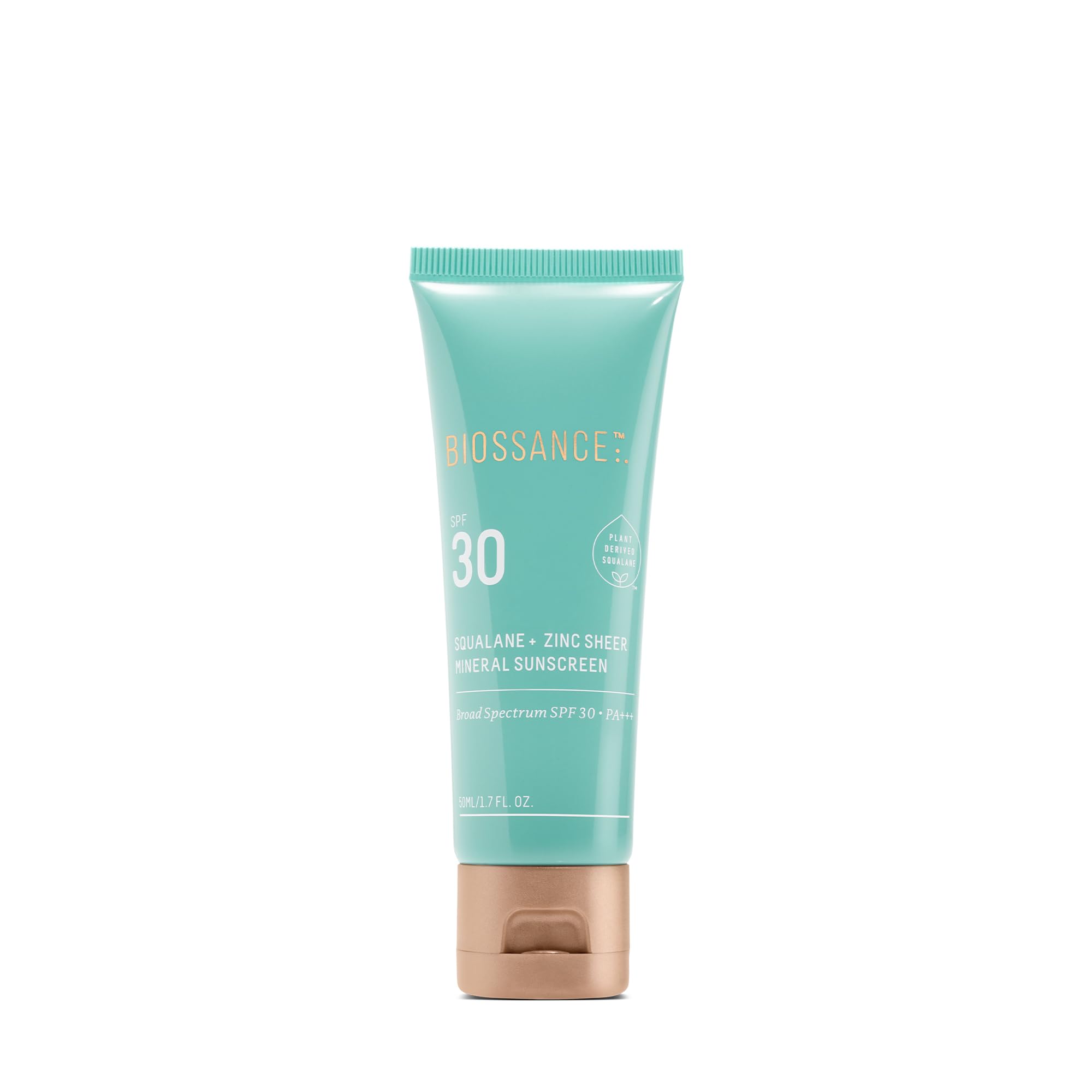 Protector Solar Biossance Squalane + Zinc Sheer Spf 30 50 Ml - Venta Internacional.