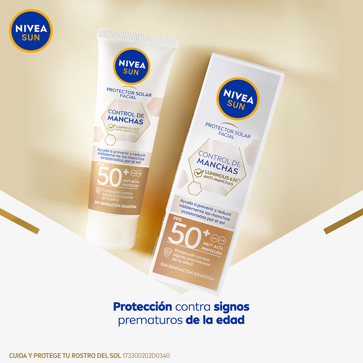 Foto 4 | Protector Solar Anti Manchas Nivea Luminous630 Fps50 40 Ml