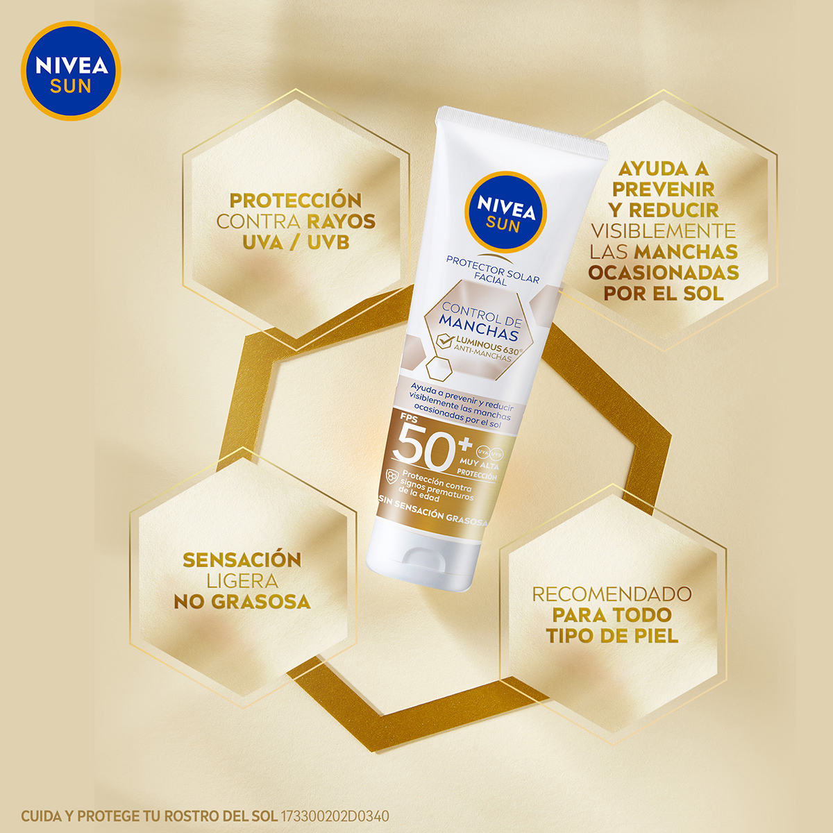 Foto 6 | Protector Solar Anti Manchas Nivea Luminous630 Fps50 40 Ml