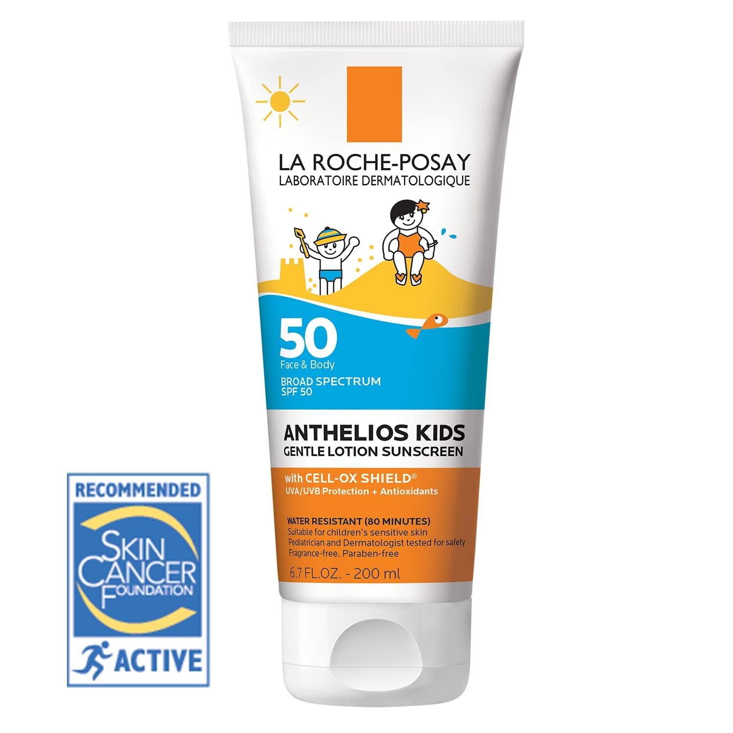 Crema Solar La Roche-Posay Anthelios Kids SPF 50 80 ml - Venta Internacional