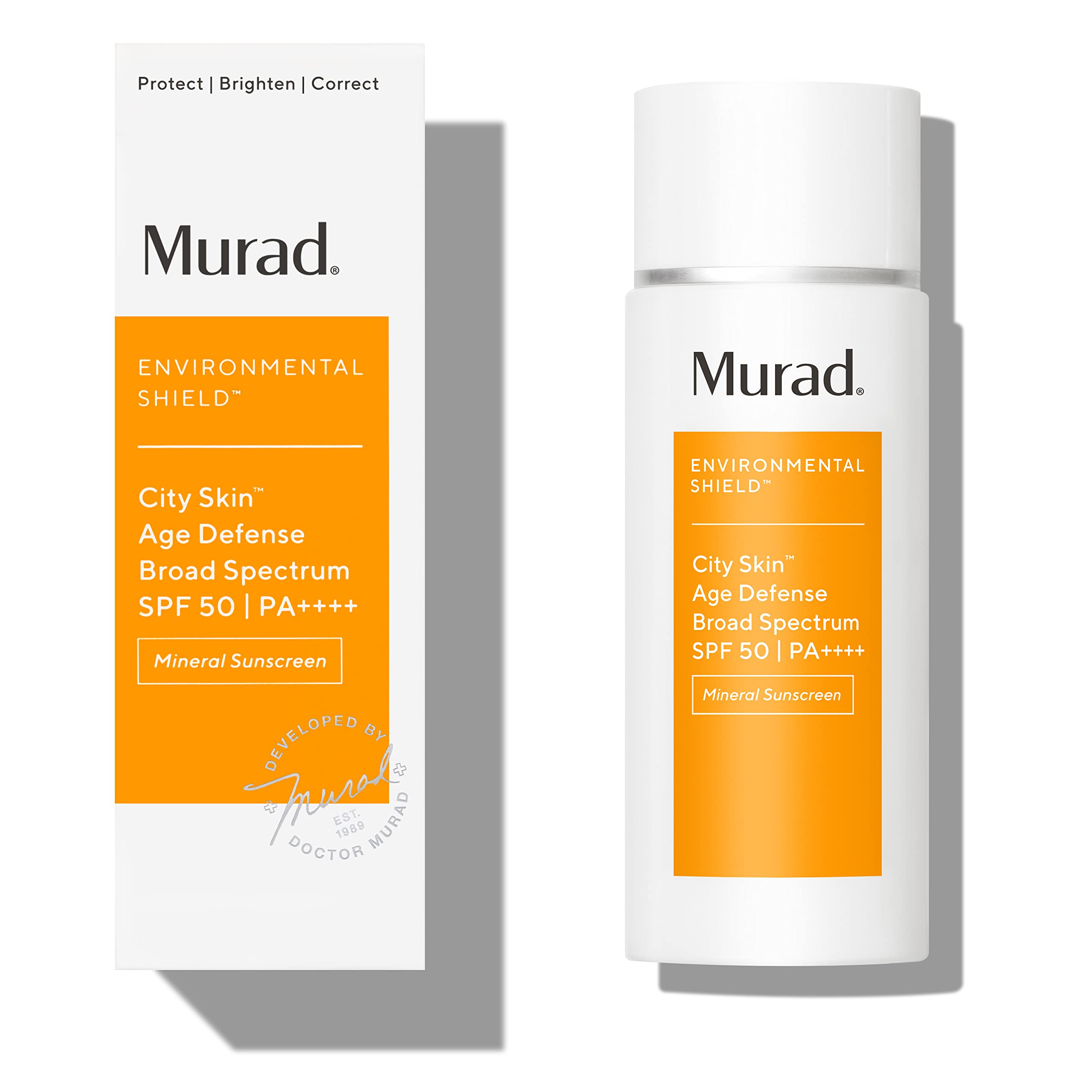 Protector Solar Murad Environmental Shield City Skin Spf 50 50 Ml - Venta Internacional.