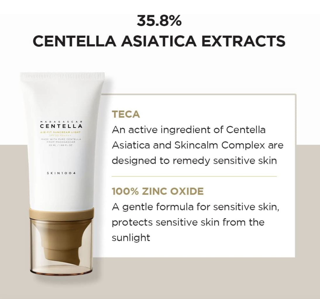 Foto 4 | Madagascar Centella  Air-fit Suncream Light 50ml