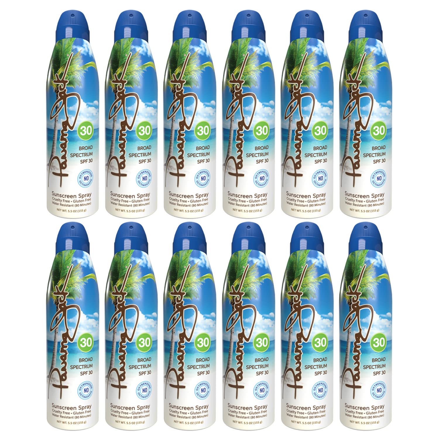 Foto 1 | Protector Solar Panama Jack Continuous Spray Spf 30 155 Ml X12 - Venta Internacional.