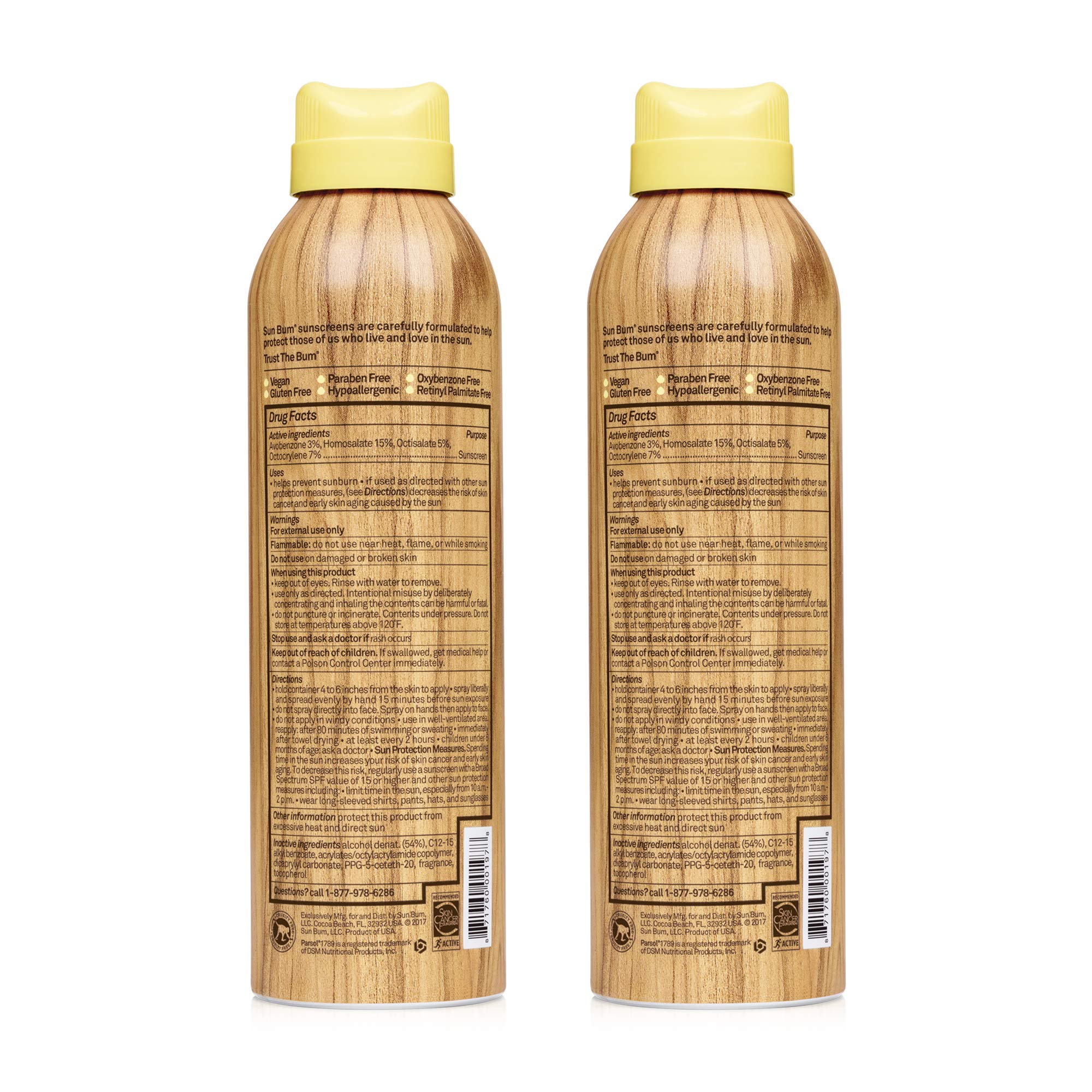 Foto 2 | Spray De Protección Solar Sun Bum Original Spf 50, Paquete De 2 - Venta Internacional.