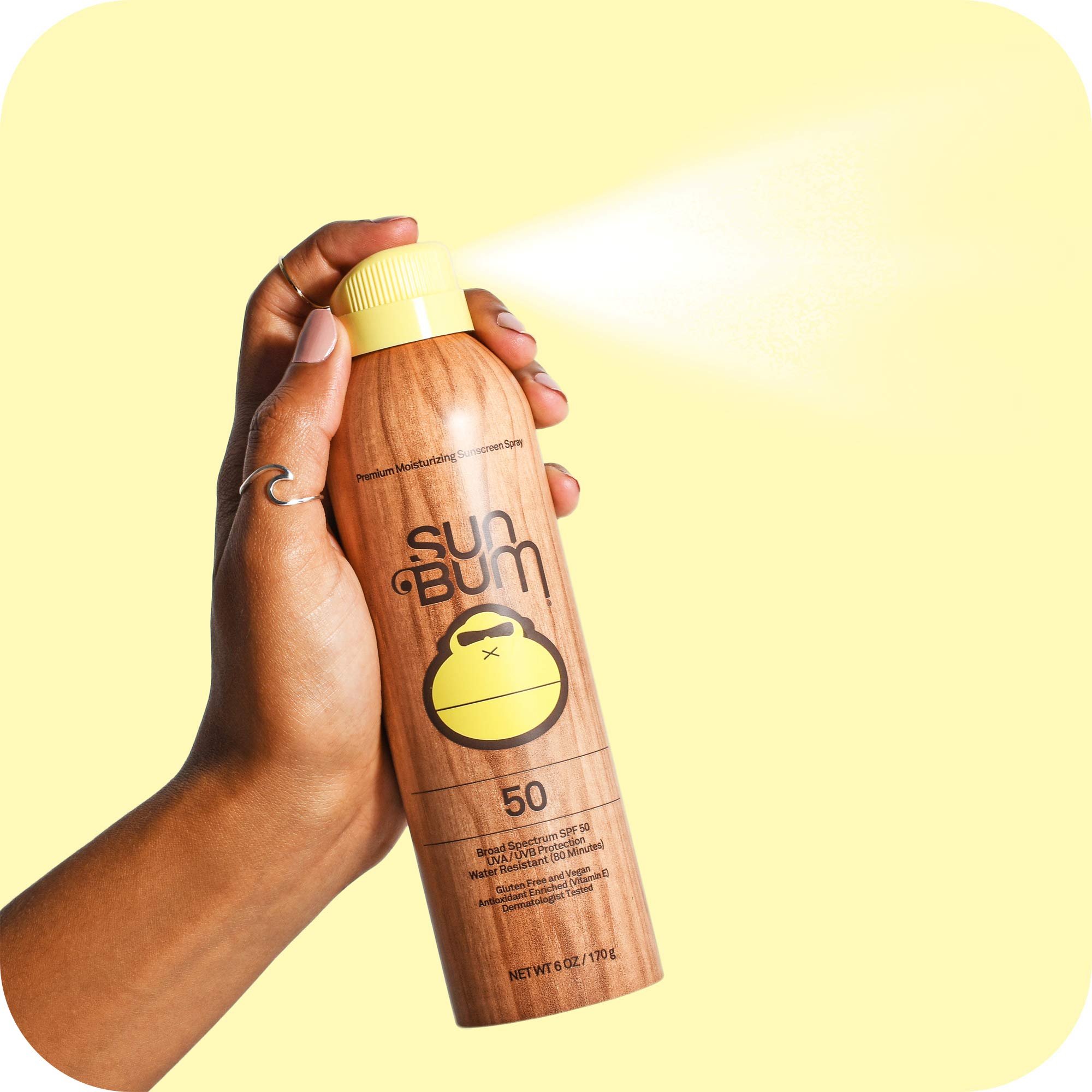 Foto 4 pulgar | Spray De Protección Solar Sun Bum Original Spf 50, Paquete De 2 - Venta Internacional.