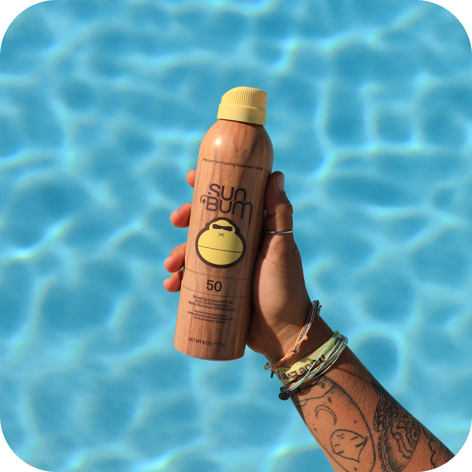 Foto 4 | Spray De Protección Solar Sun Bum Original Spf 50, Paquete De 2 - Venta Internacional.