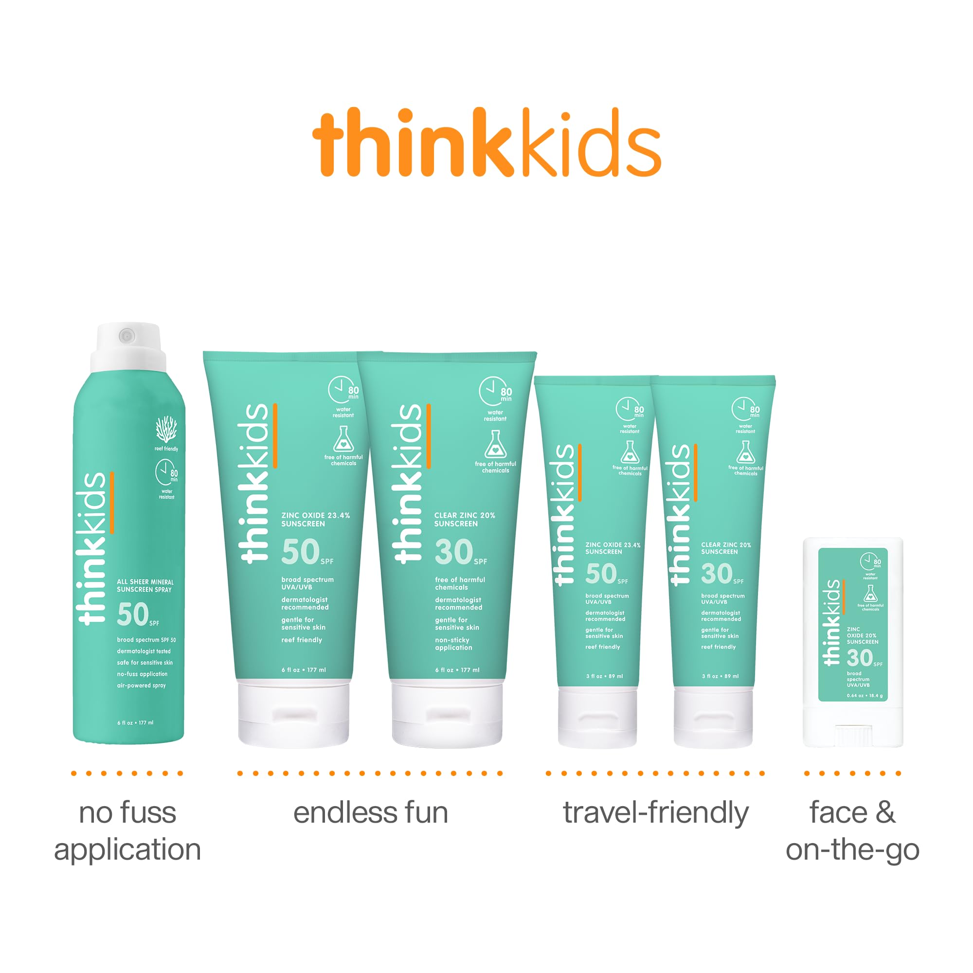 Foto 7 pulgar | Protector Solar Thinksport Kids Spf 50+, Mineral, 177 Ml, Resistente Al Agua - Venta Internacional.