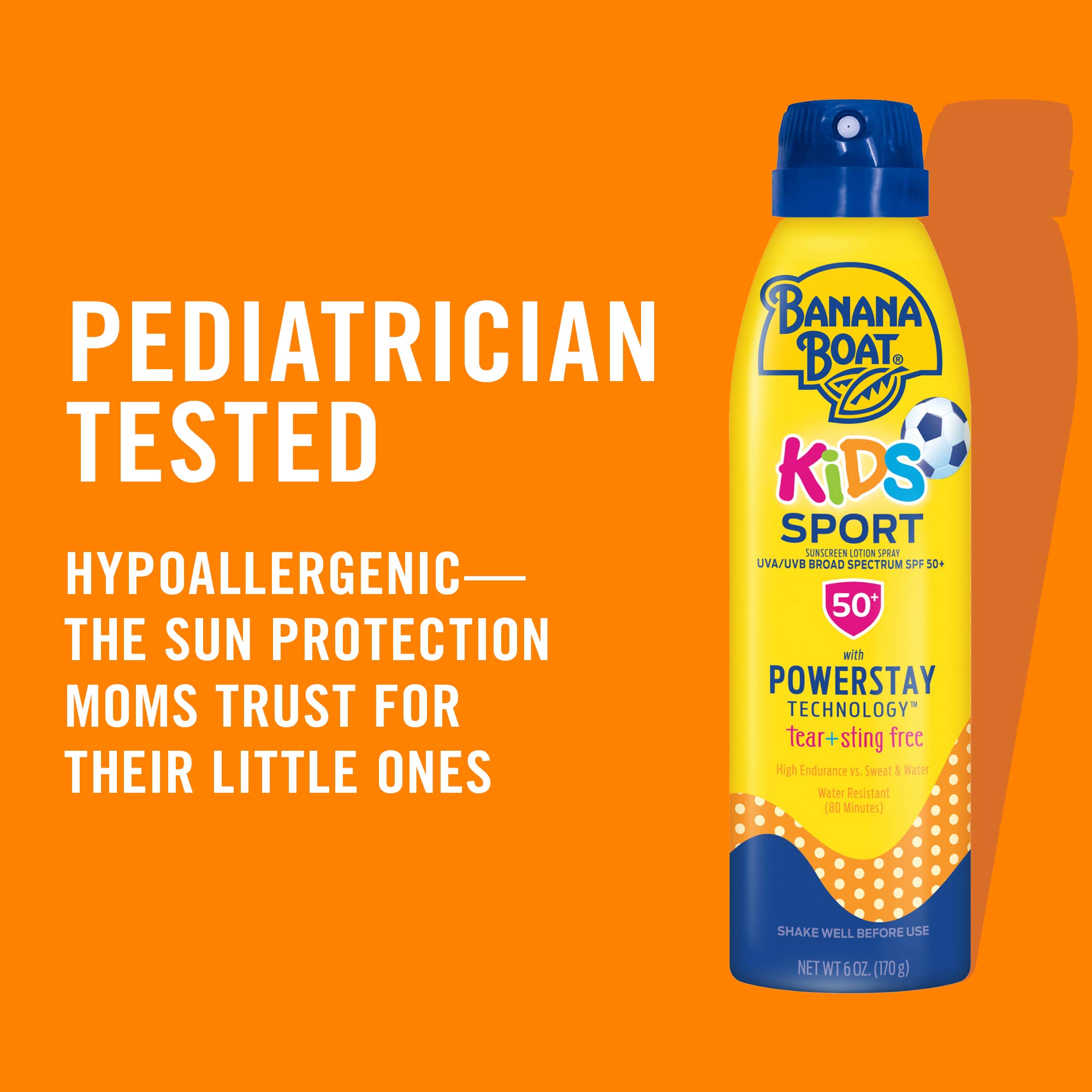 Foto 4 | Loción De Protección Solar En Aerosol Banana Boat Kids Sport Spf 50, 177 Ml - Venta Internacional.
