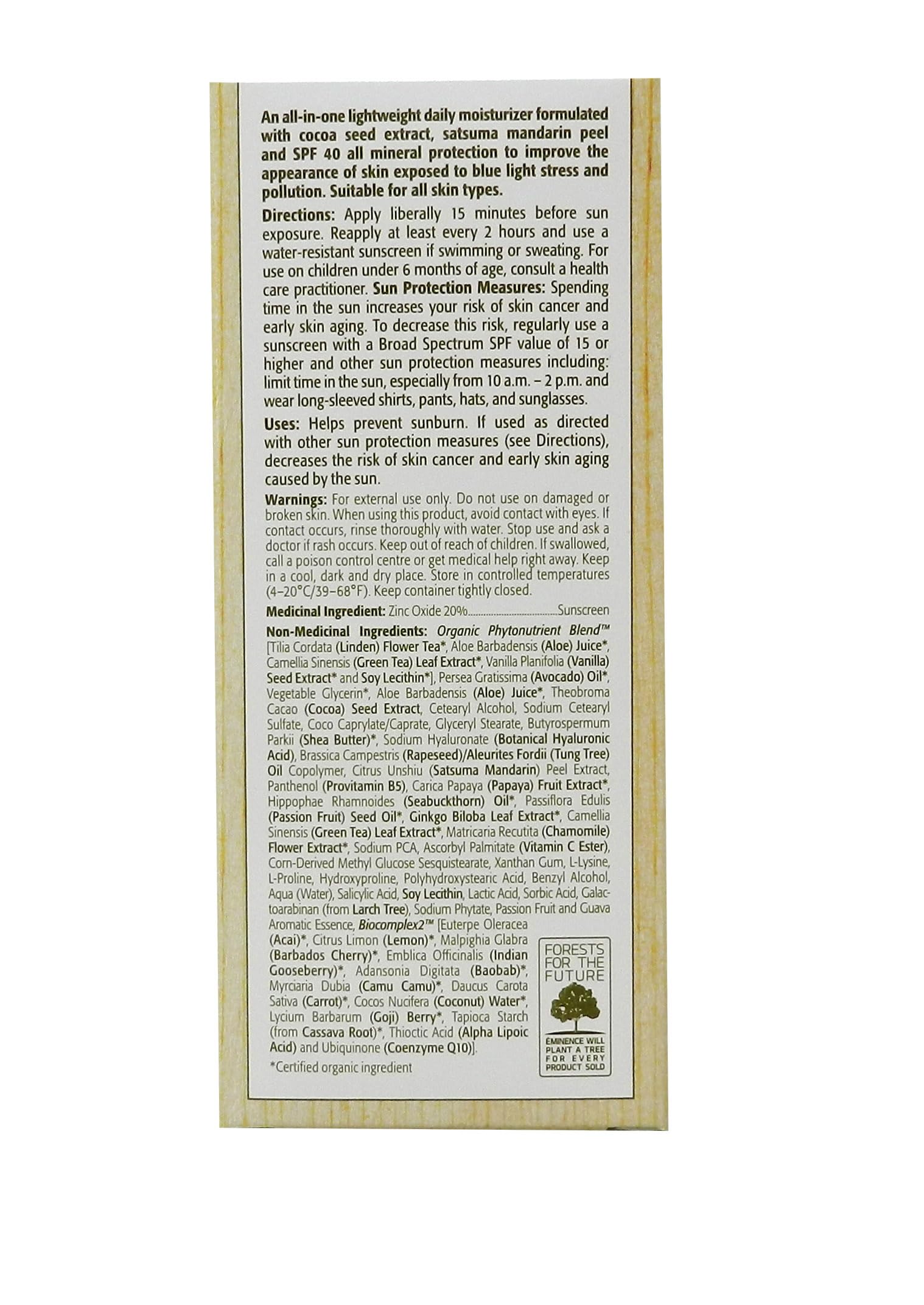 Foto 5 pulgar | Protector Solar Eminence Lilikoi Daily Defense Sport Spf 30 150 Ml - Venta Internacional.