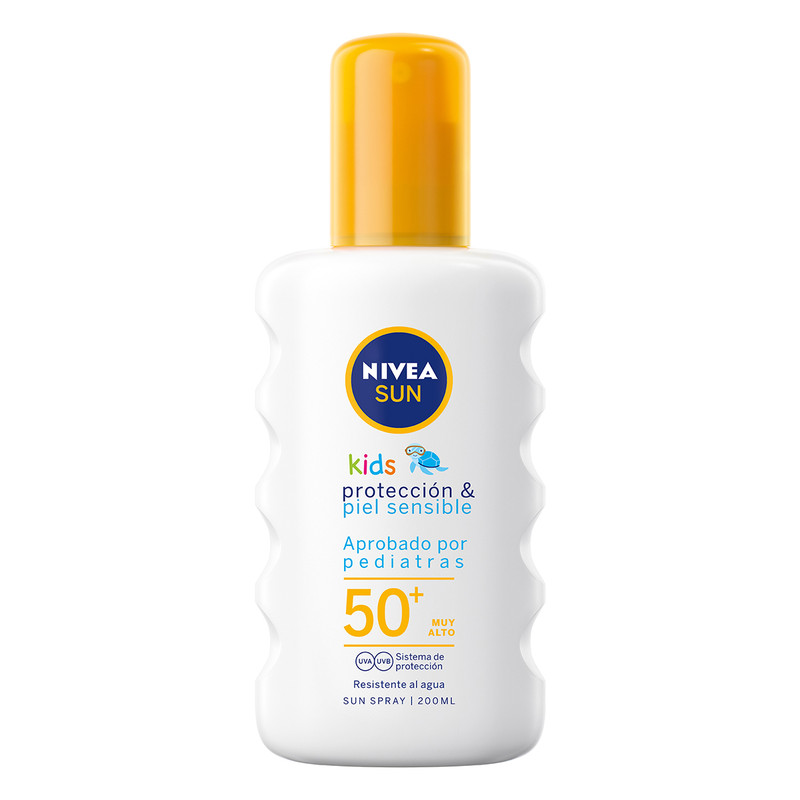 Foto 1 | Protector Solar Fps50 Nivea Sun P&s Piel Sensible 200ml