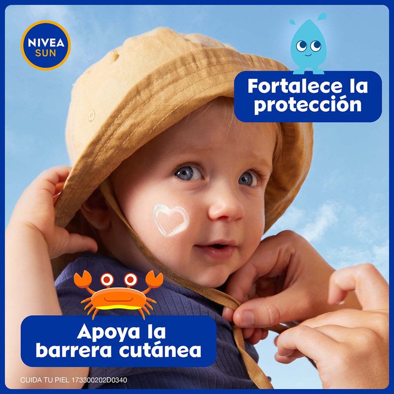 Foto 7 | Protector Solar Fps50 Nivea Sun P&s Piel Sensible 200ml