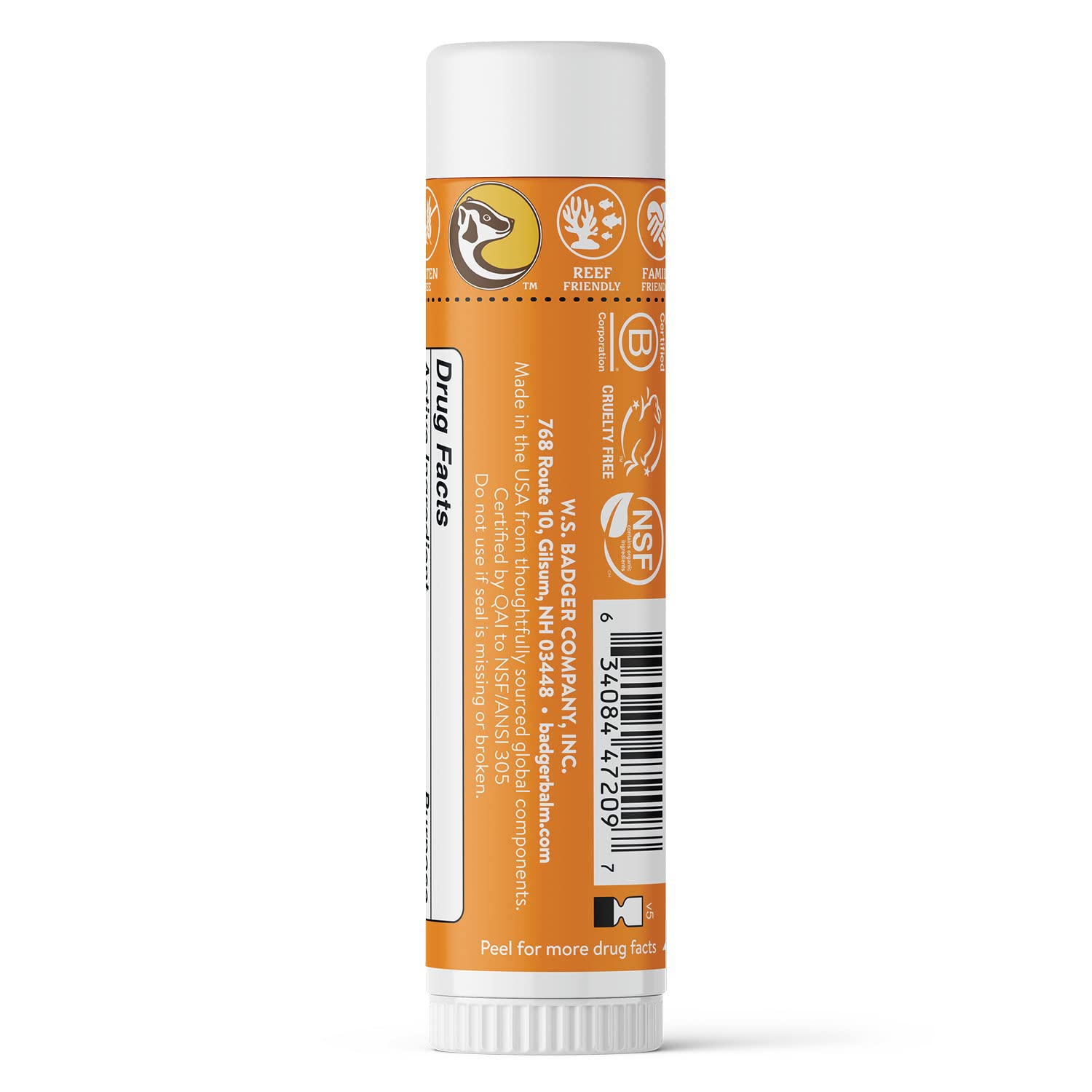 Foto 3 pulgar | Protector Solar En Barra Badger Mineral Kids Spf 35, 19 Ml, Paquete De 2 - Venta Internacional.