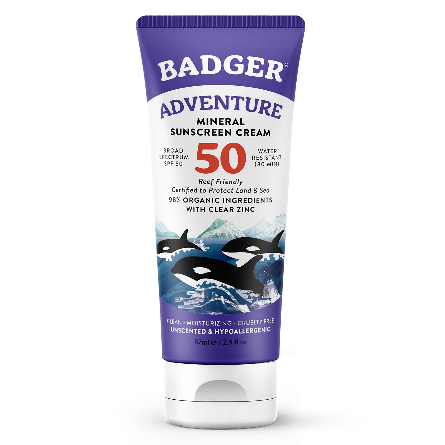Foto 1 | Protector Solar Badger Mineral Spf 50 Adventure Sport 85 Ml - Venta Internacional.