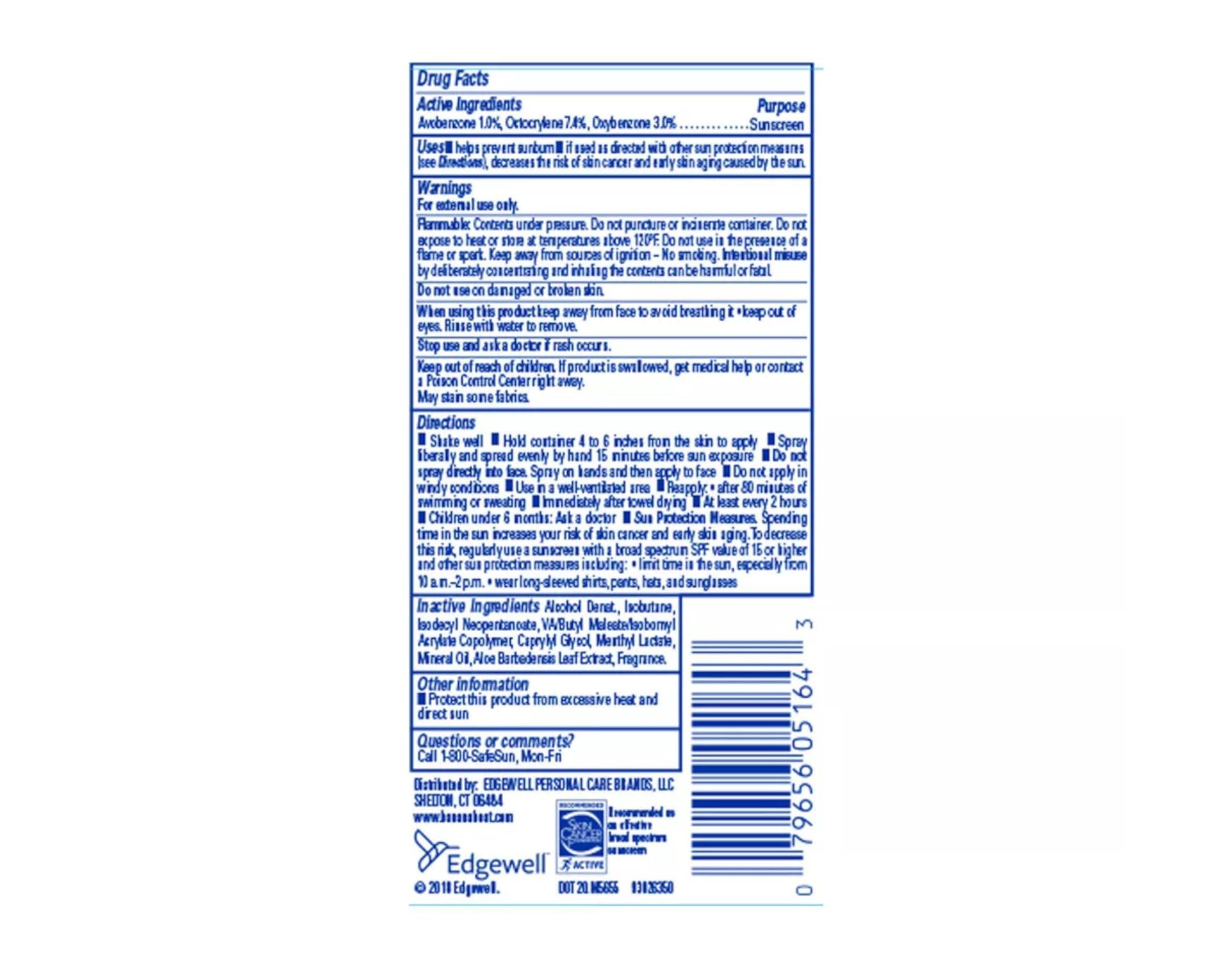 Foto 7 pulgar | Protector Solar Banana Boat Continuous Sport SPF 30 de 53 ml 6 Piezas - Venta Internacional