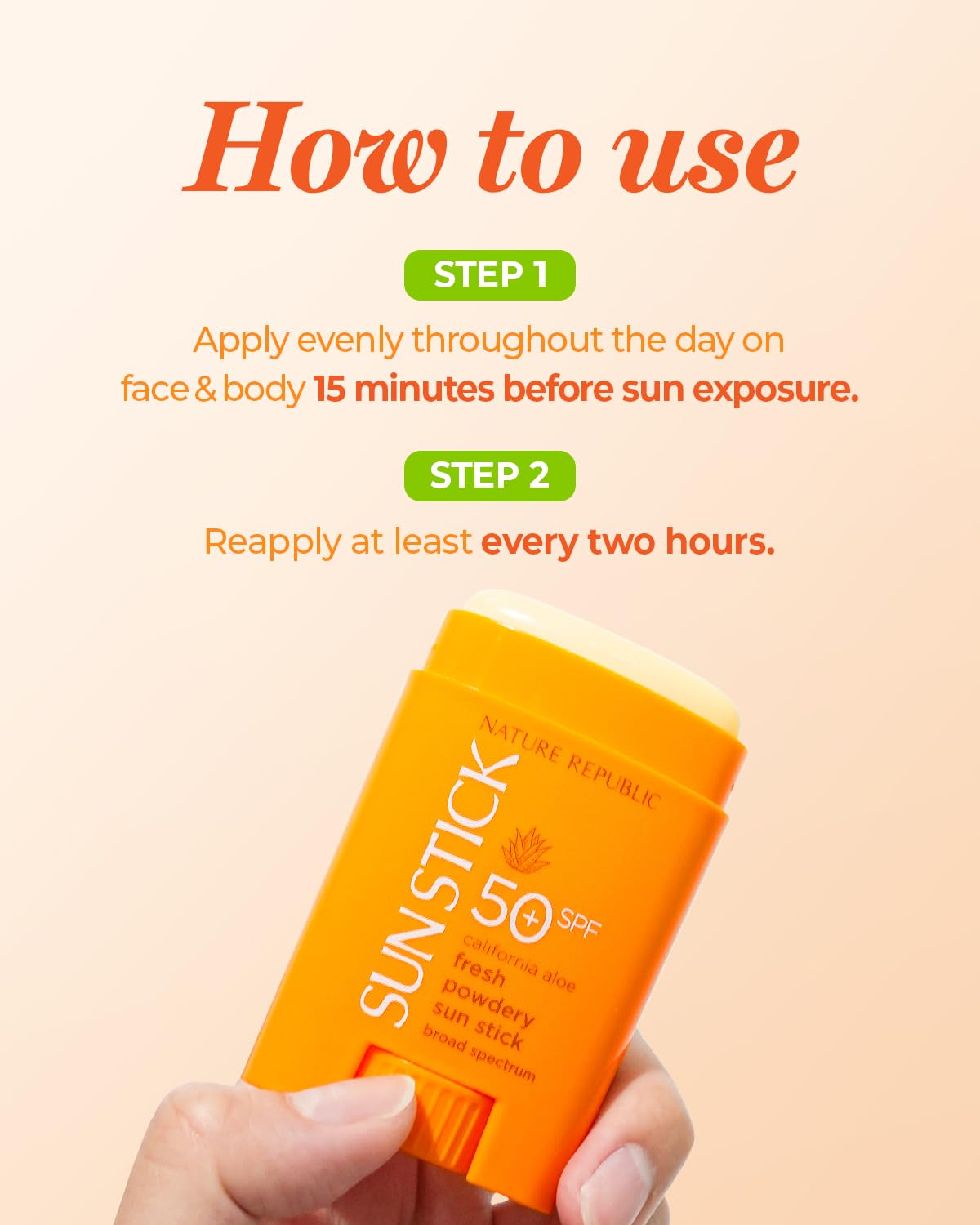 Foto 8 pulgar | Lápiz Solar Nature Republic California Aloe Spf50+ - Venta Internacional