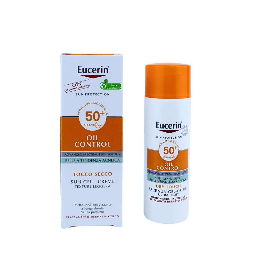 Protector Solar Eucerin Facial Mate Oil Control 50 Ml