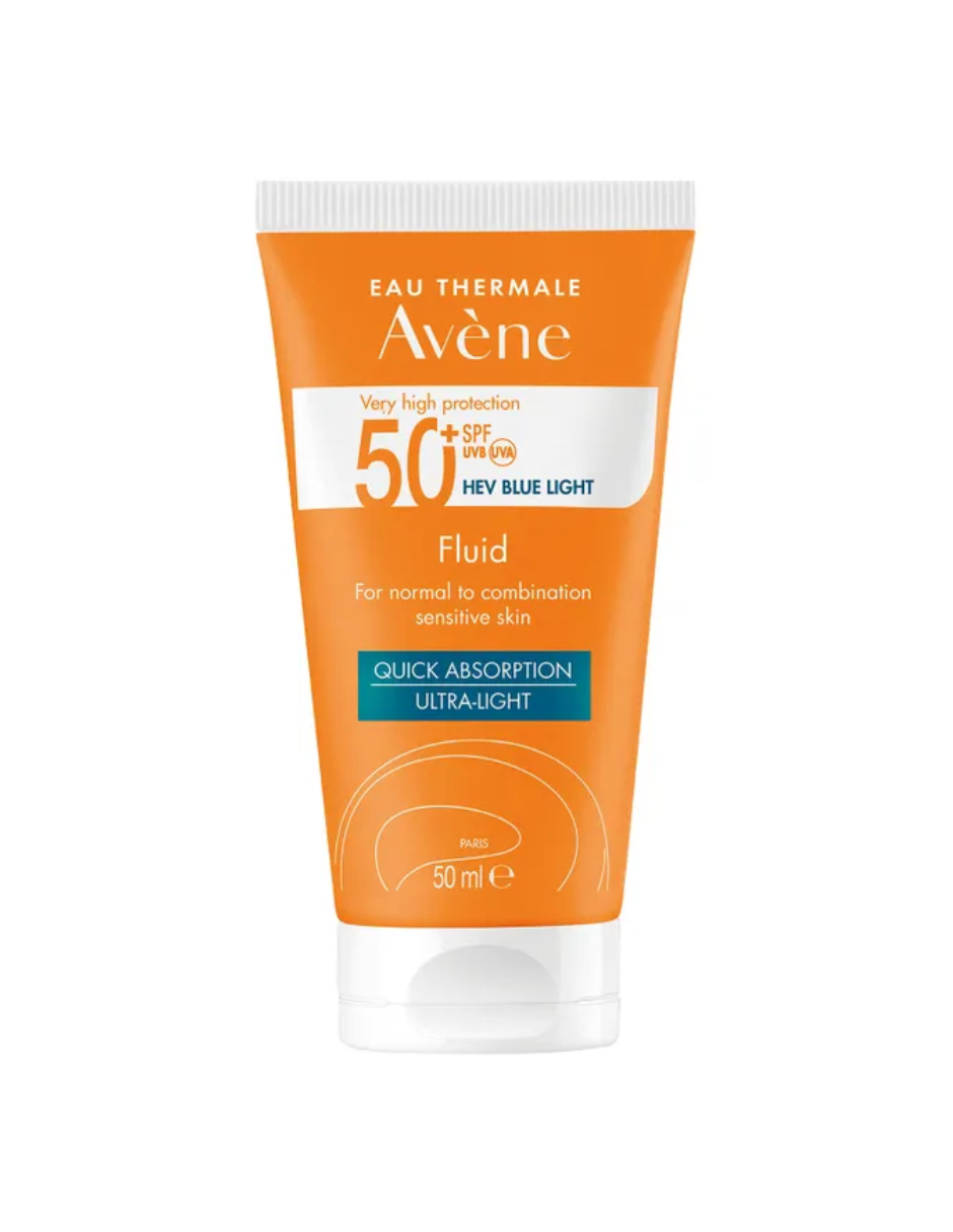 Foto 2 pulgar | Protector Fluido Solar Avene 50g Para Pieles Sensibles