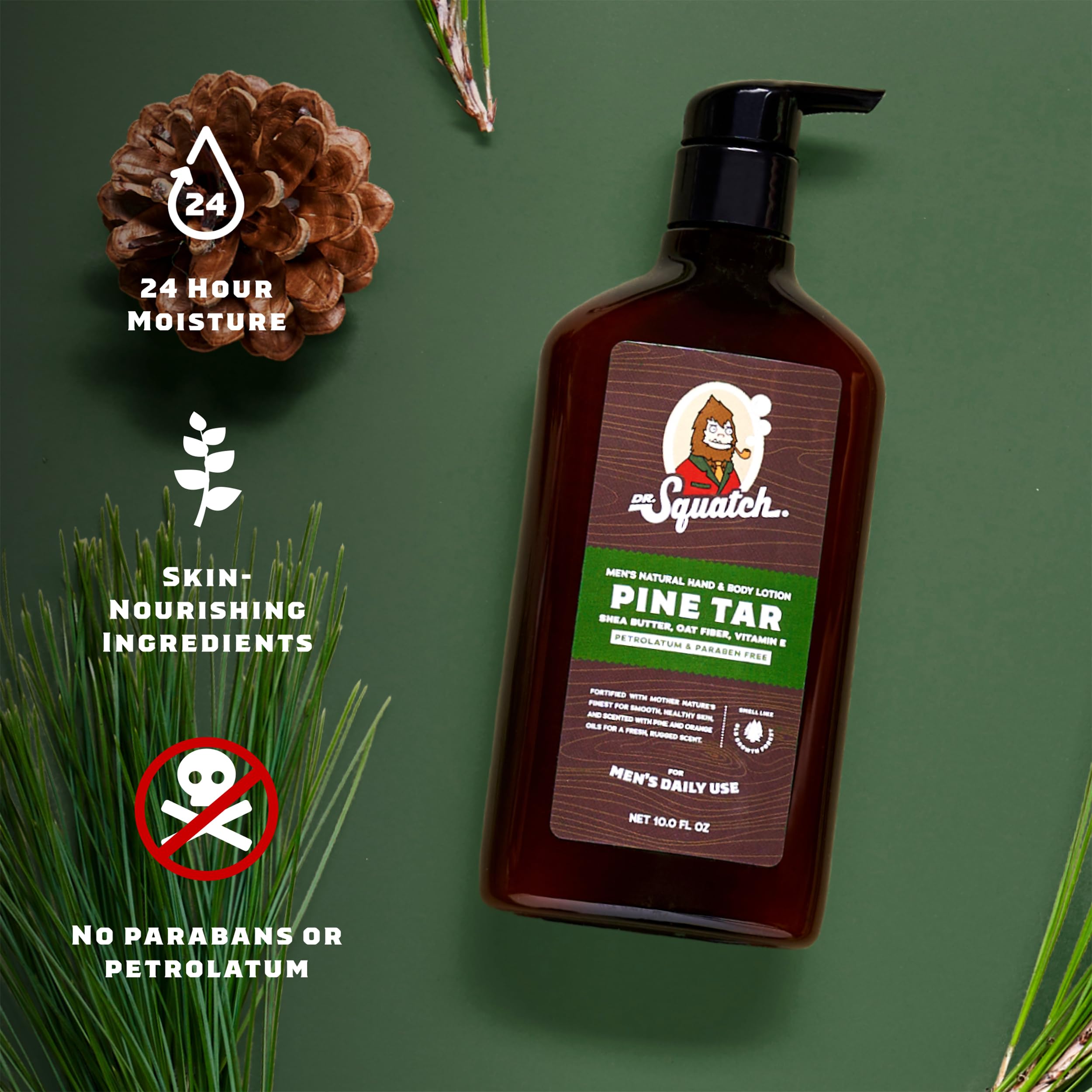 Foto 4 pulgar | Loción Dr. Squatch, Hidratante Natural, No Grasosa, 24 Horas, Para Hombre - Venta Internacional.