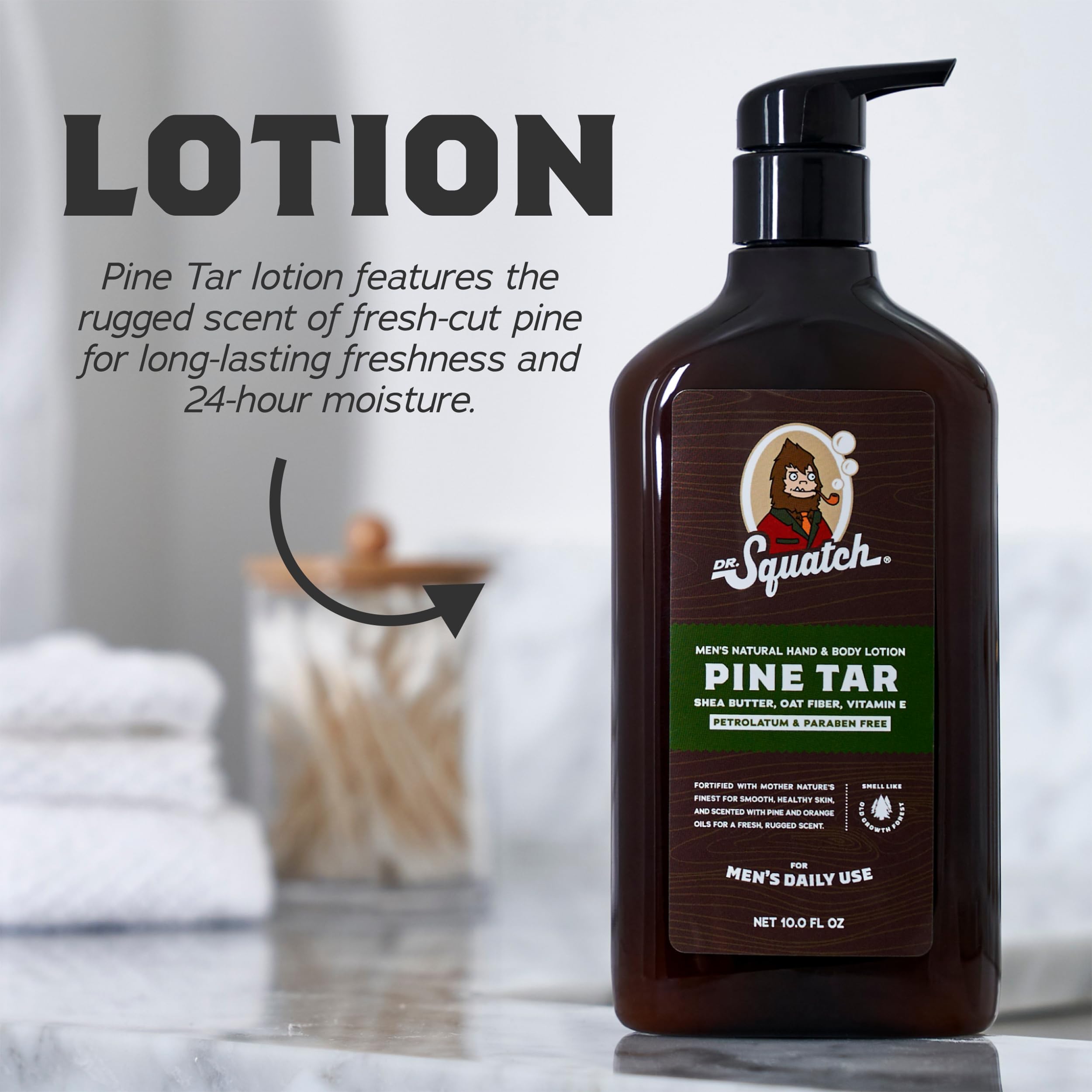 Foto 4 | Loción Dr. Squatch, Hidratante Natural, No Grasosa, 24 Horas, Para Hombre - Venta Internacional.