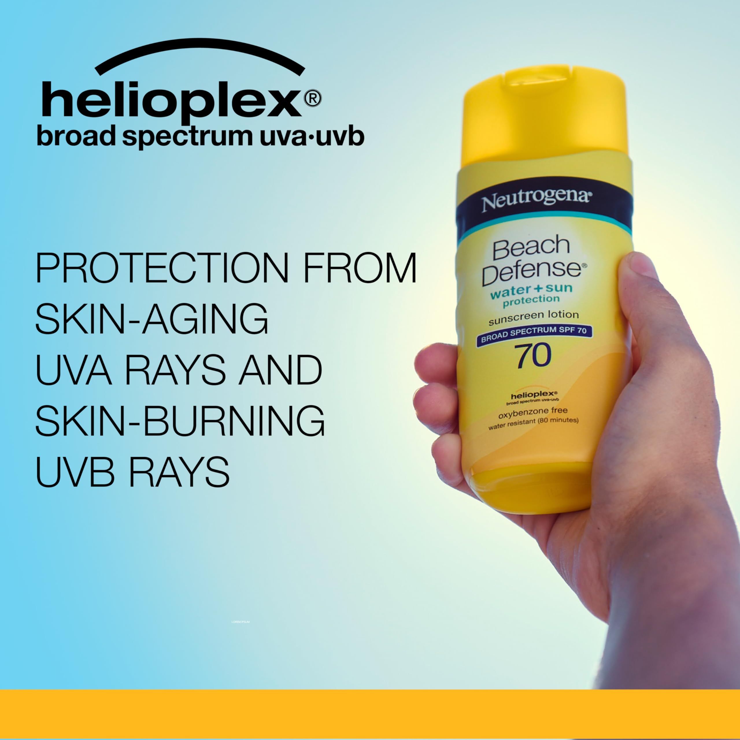 Foto 5 pulgar | Loción De Protección Solar Neutrogena Beach Defense Spf 70 192 Ml - Venta Internacional.