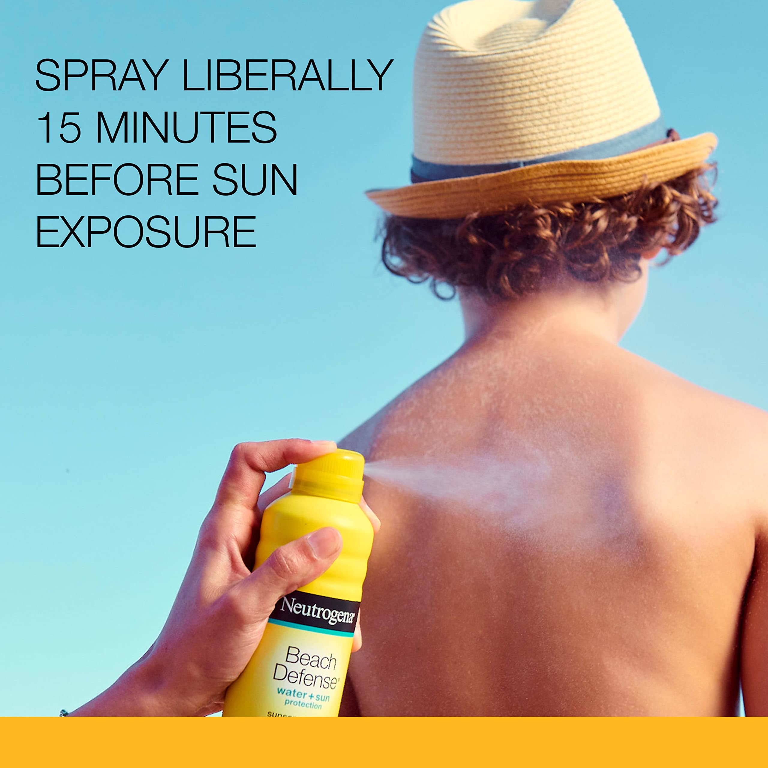 Foto 6 pulgar | Protector Solar En Aerosol Neutrogena Beach Defense Spf 50 192 Ml - Venta Internacional.