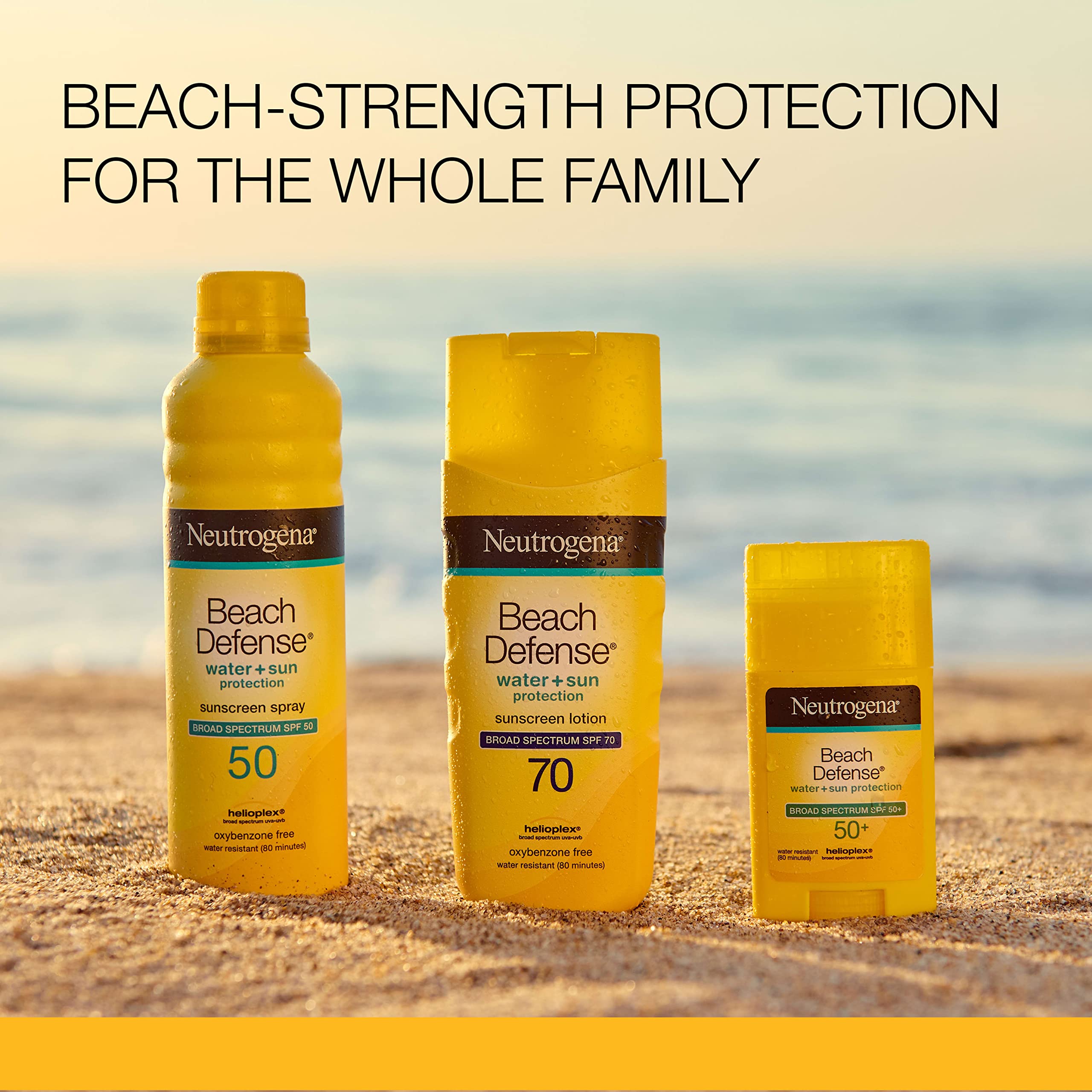 Foto 8 pulgar | Protector Solar En Aerosol Neutrogena Beach Defense Spf 50 192 Ml - Venta Internacional.