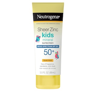Foto 1 | Crema Solar Neutrogena Kids Sheer Zinc Oxide Loción Spf 50+ 90 Ml - Venta Internacional.