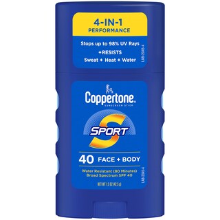 Foto 1 | Protector Solar En Barra Coppertone Sport Spf 40, 45 Ml, Resistente Al Agua - Venta Internacional.