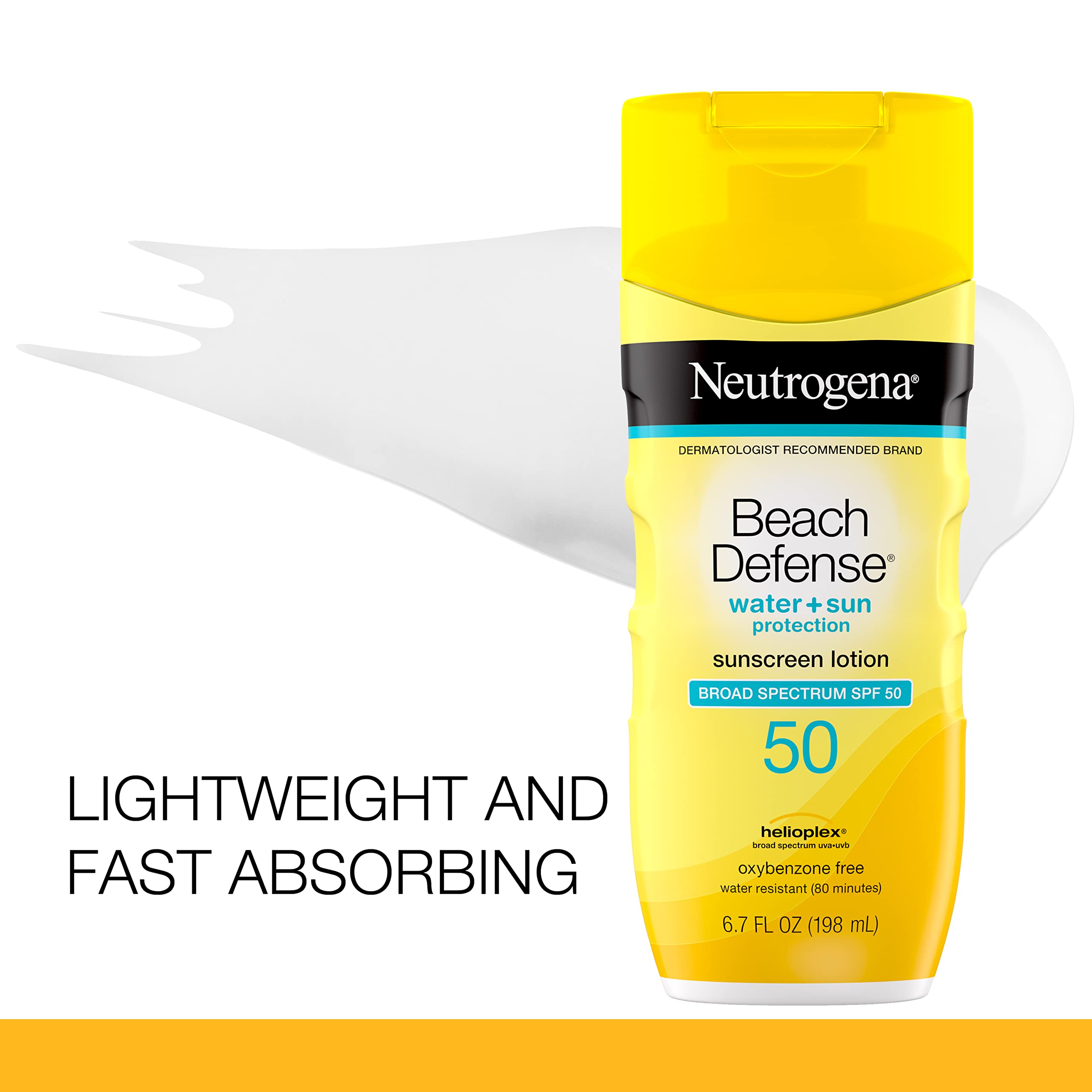 Foto 3 pulgar | Loción De Protección Solar Neutrogena Beach Defense Spf 50 200 Ml - Venta Internacional.