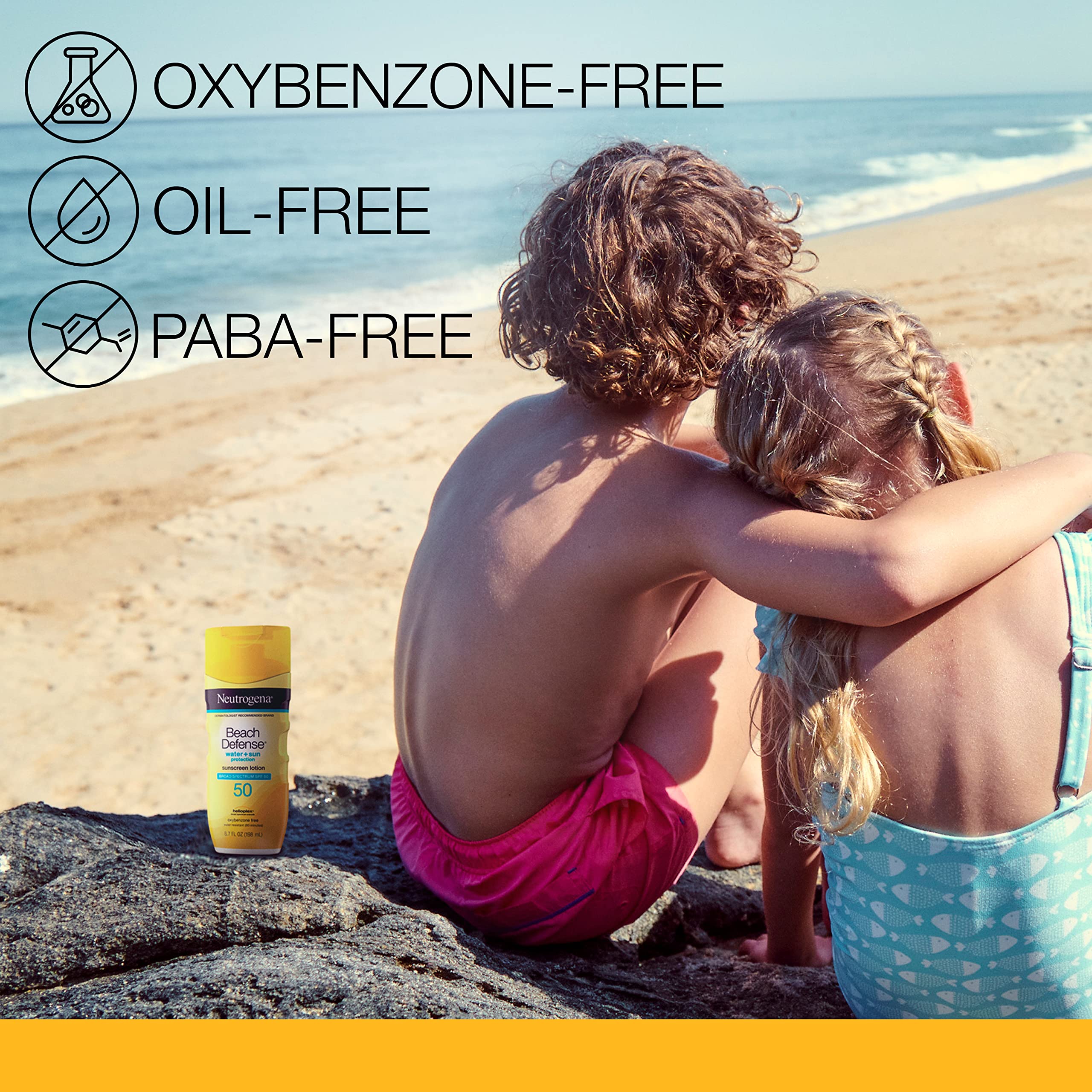 Foto 4 pulgar | Loción De Protección Solar Neutrogena Beach Defense Spf 50 200 Ml - Venta Internacional.