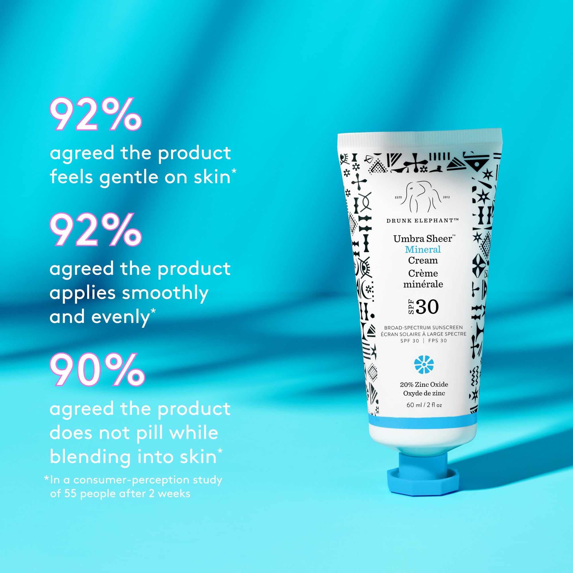 Foto 4 pulgar | Protector Solar Drunk Elephant Umbra Sheer Mineral Cream Spf 30 60 Ml - Venta Internacional.