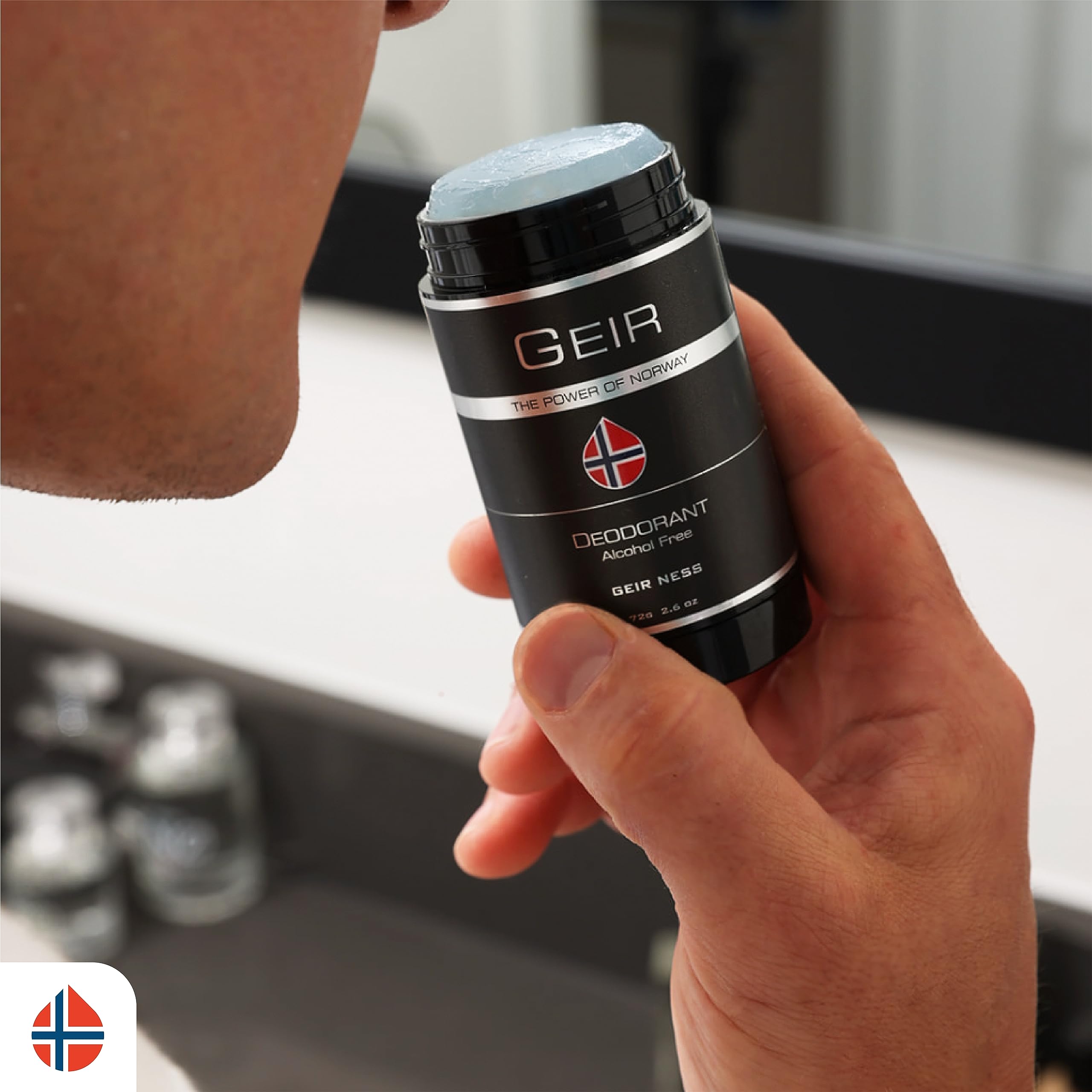 Foto 3 pulgar | Desodorante Geir Ness Para Hombre, Sin Alcohol Ni Aluminio, Piel Sensible - Venta Internacional.