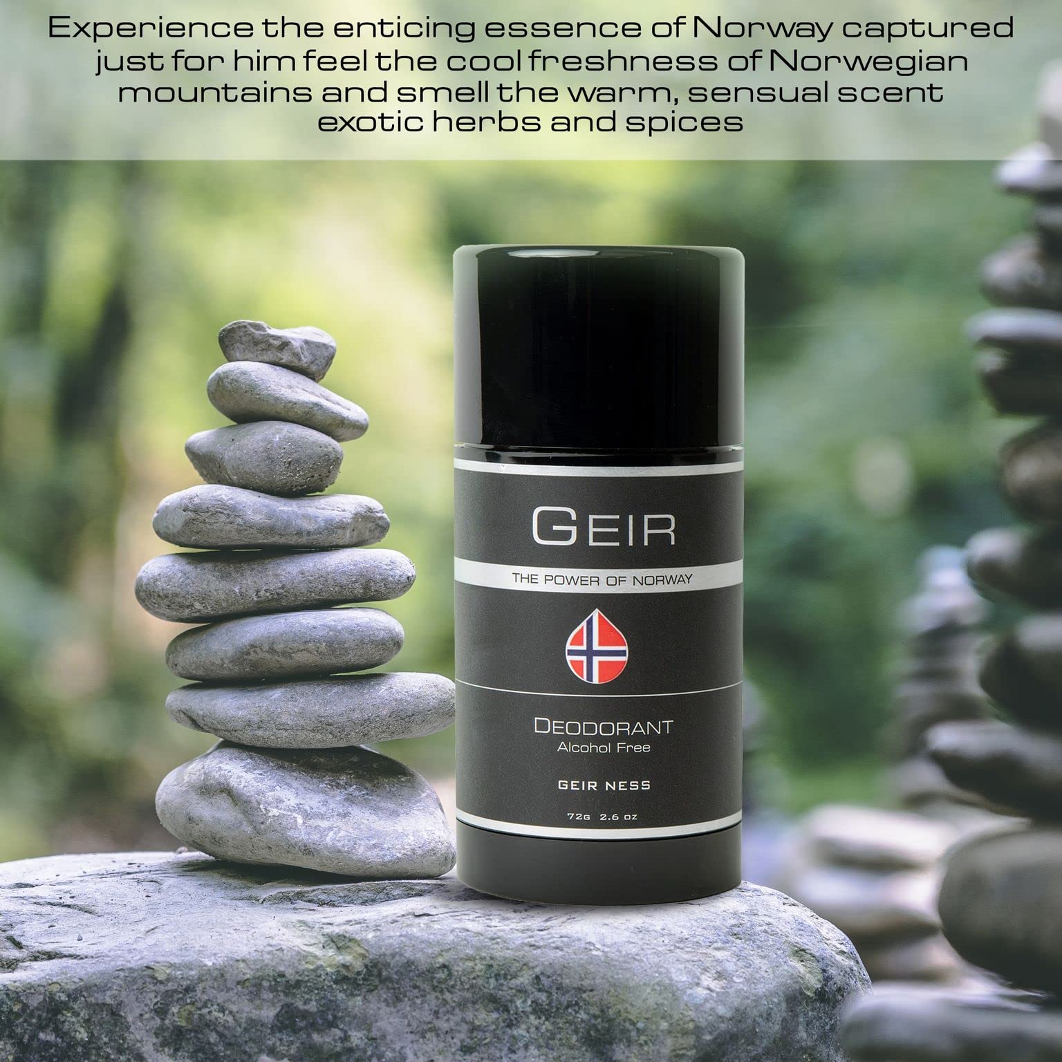 Foto 8 pulgar | Desodorante Geir Ness Para Hombre, Sin Alcohol Ni Aluminio, Piel Sensible - Venta Internacional.