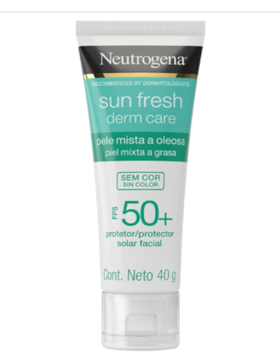 Foto 3 pulgar | Protector Solar Facial Neutrogena Sun Fresh Derm Care Niacinamida Fps50 + Termo De Regalo Güish