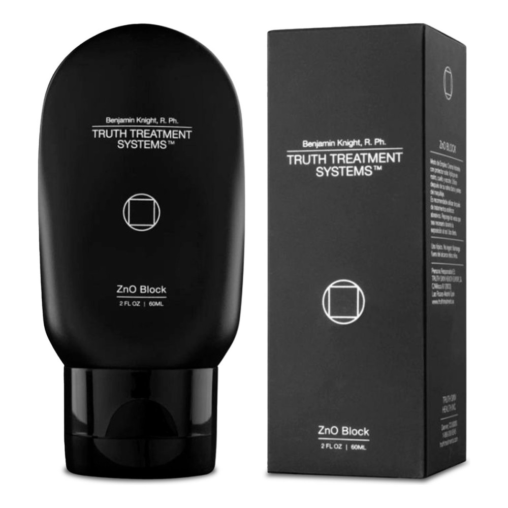Foto 2 pulgar | Skincare Truth Zno Block Color Negro 60 Ml