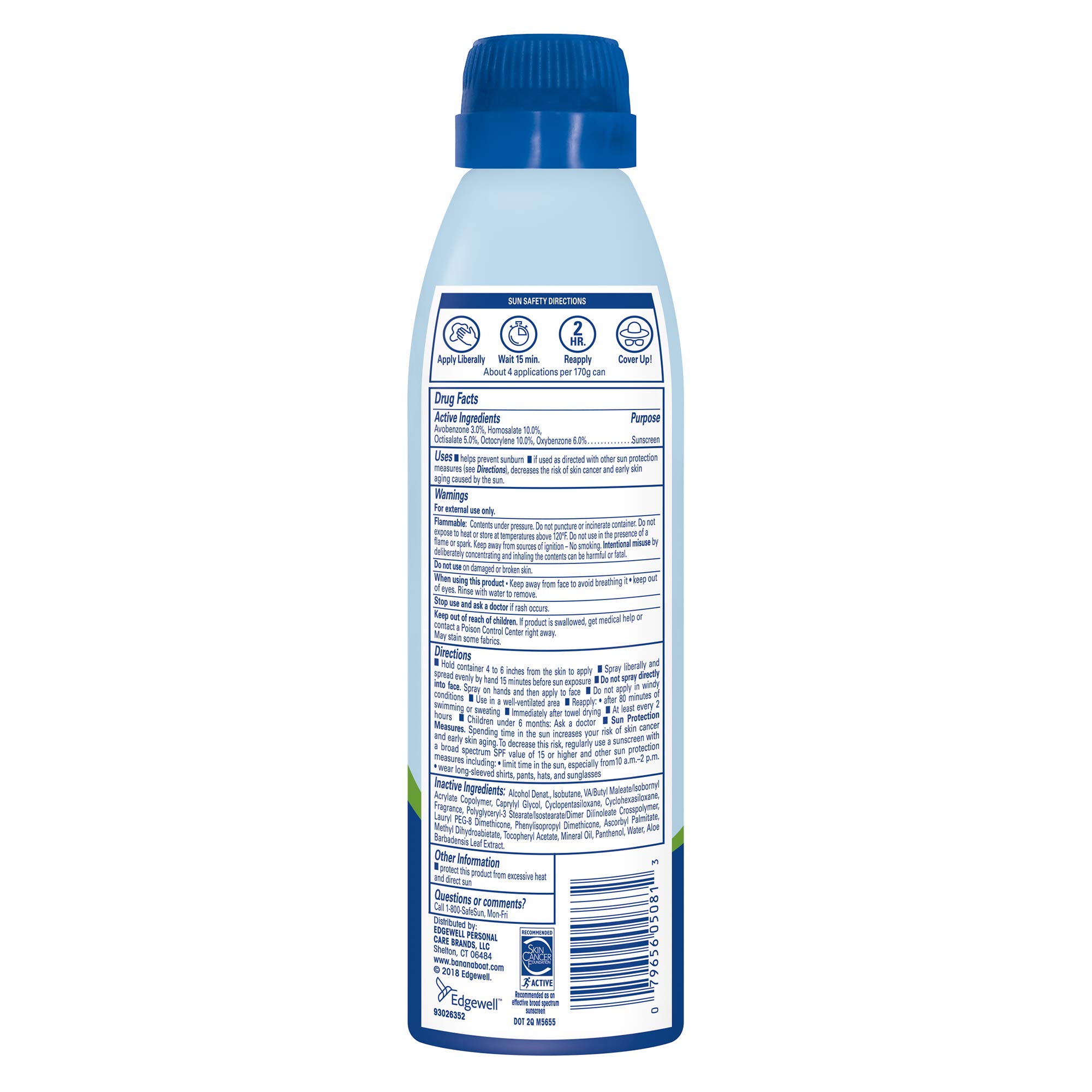 Foto 2 | Protector Solar En Aerosol Banana Boat Ultra Defense Spf 100 177 Ml - Venta Internacional.