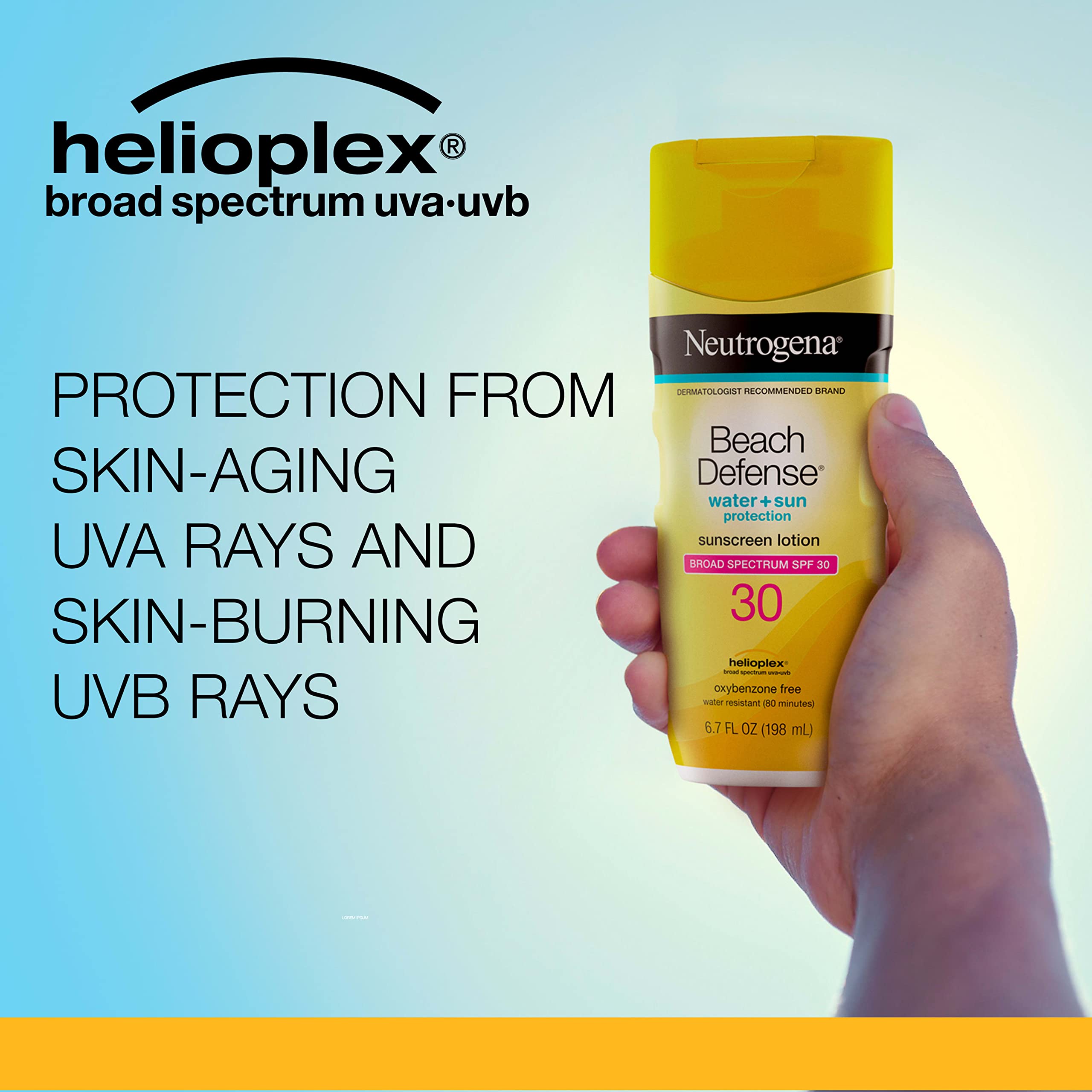 Foto 5 pulgar | Loción De Protección Solar Neutrogena Beach Defense Spf 30 200 Ml - Venta Internacional.