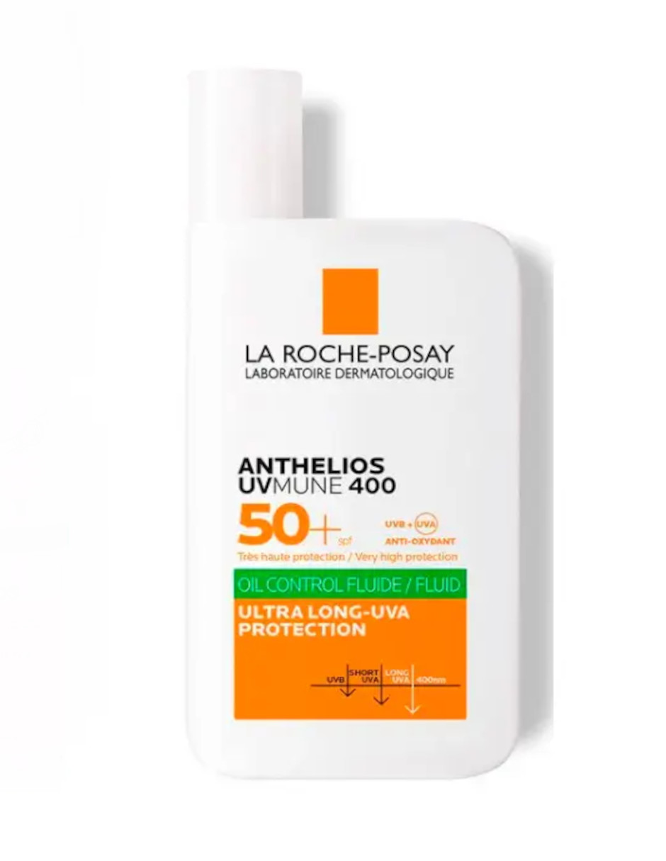 Foto 5 pulgar | Protector Solar La Roche-posay Anthelios Uvmune Control 400 Spf 50+ + Termo De Agua De Regalo Güish