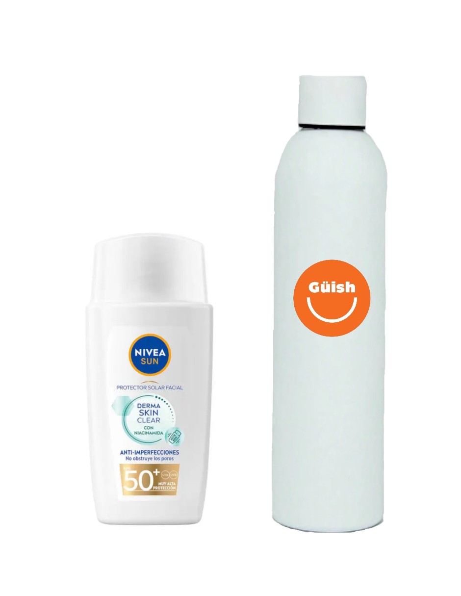 Foto 2 pulgar | Nivea Sun Protector Solar Facial Derma Skin Clear Anti-imperfecciones Fps50
