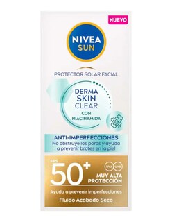 Foto 4 | Nivea Sun Protector Solar Facial Derma Skin Clear Anti-imperfecciones Fps50