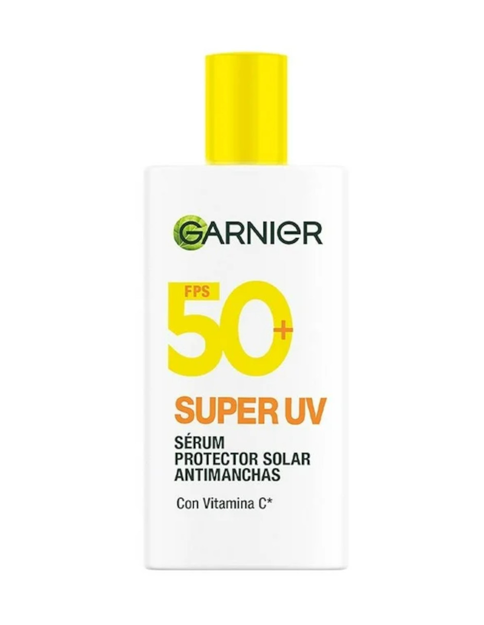 Foto 3 pulgar | Garnier Super Uv Protector Solar Facial Fluido Anti Oleosidad Fps50+ Con Vitamina C + Termo De Agua De Regalo Güish