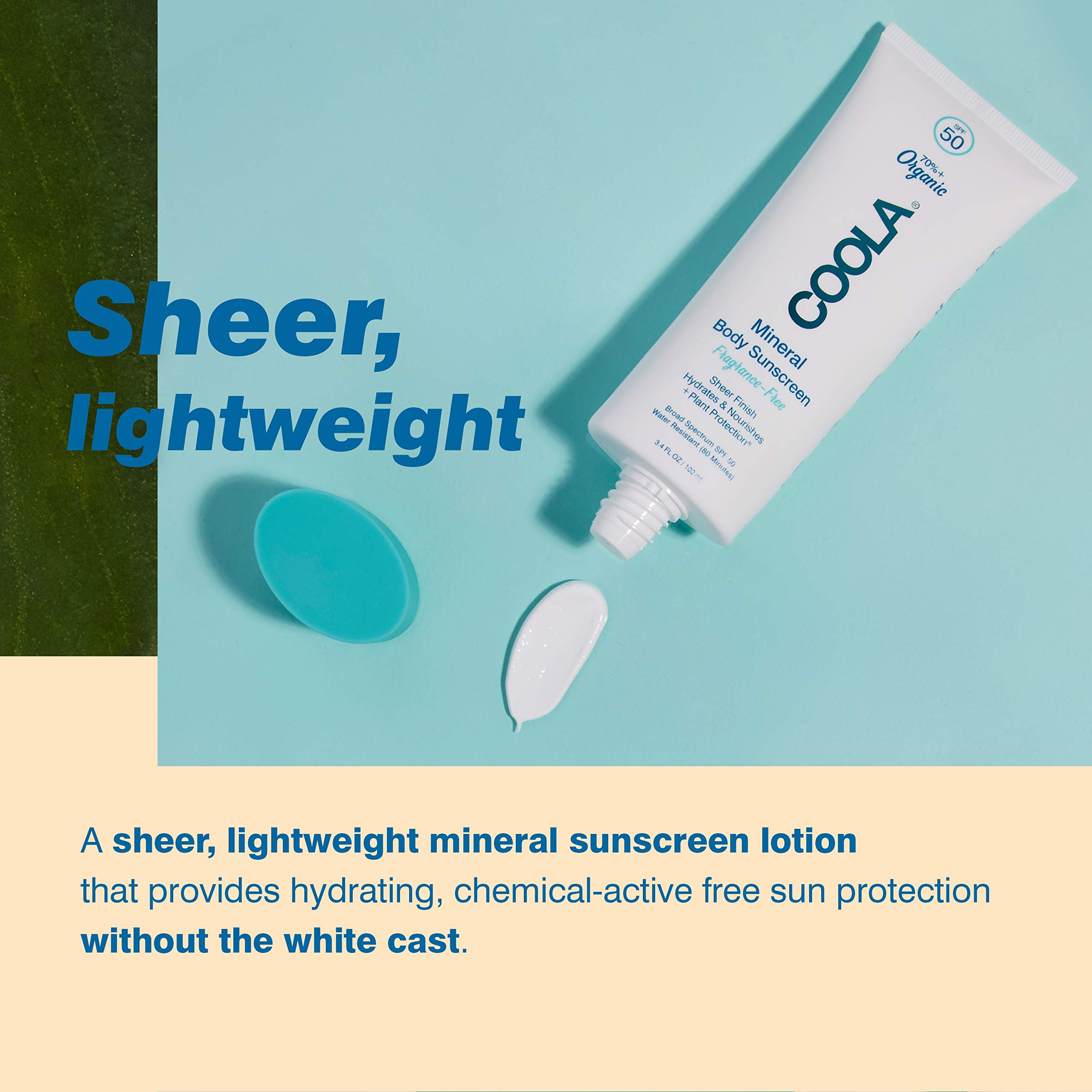 Foto 4 | Loción De Protección Solar Coola Organic Mineral Spf 50, 100 Ml, Tamaño De Viaje - Venta Internacional.