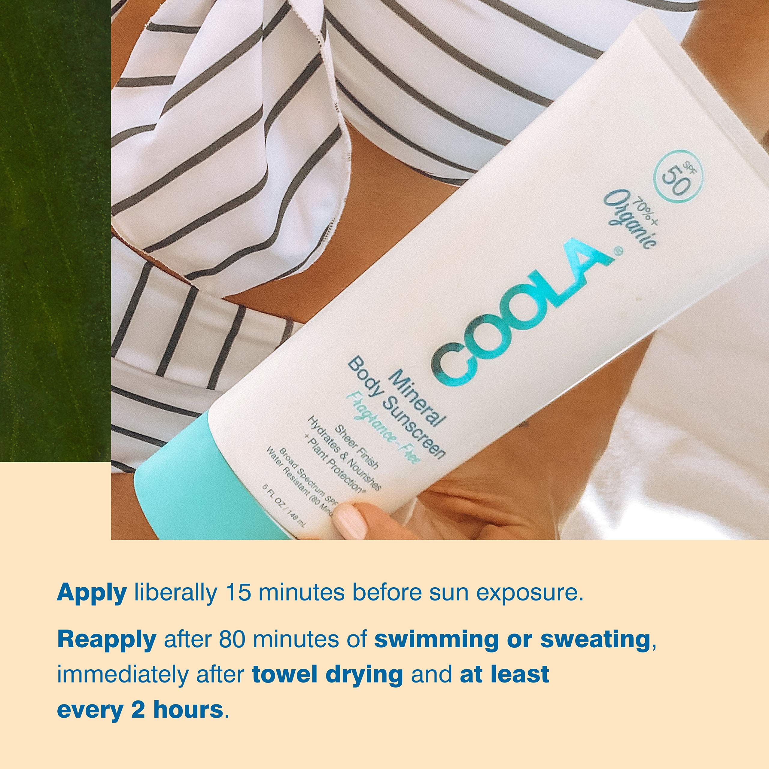 Foto 6 | Loción De Protección Solar Coola Organic Mineral Spf 50, 100 Ml, Tamaño De Viaje - Venta Internacional.