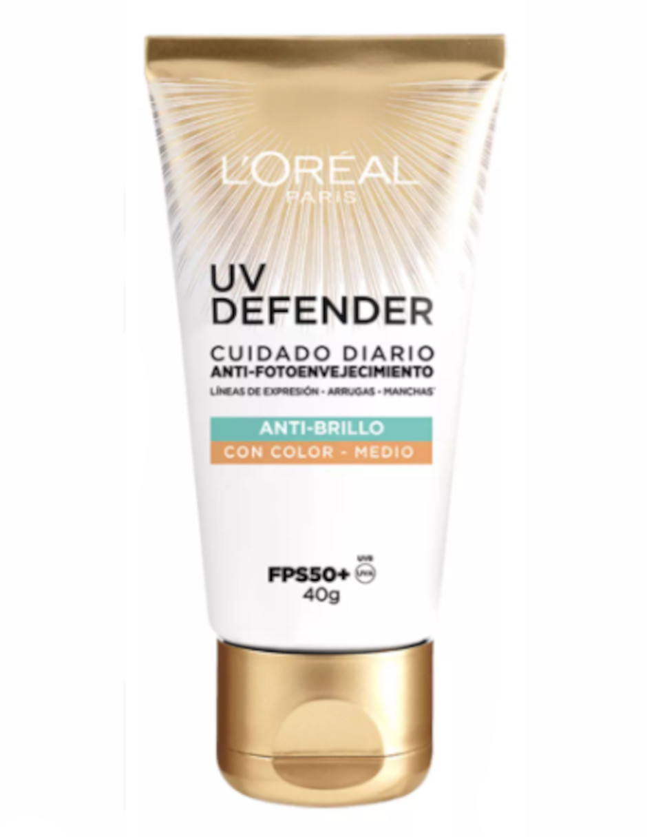 Foto 3 | Protector Solar L'oréal Paris Uv Defender con Color + Termo de Agua