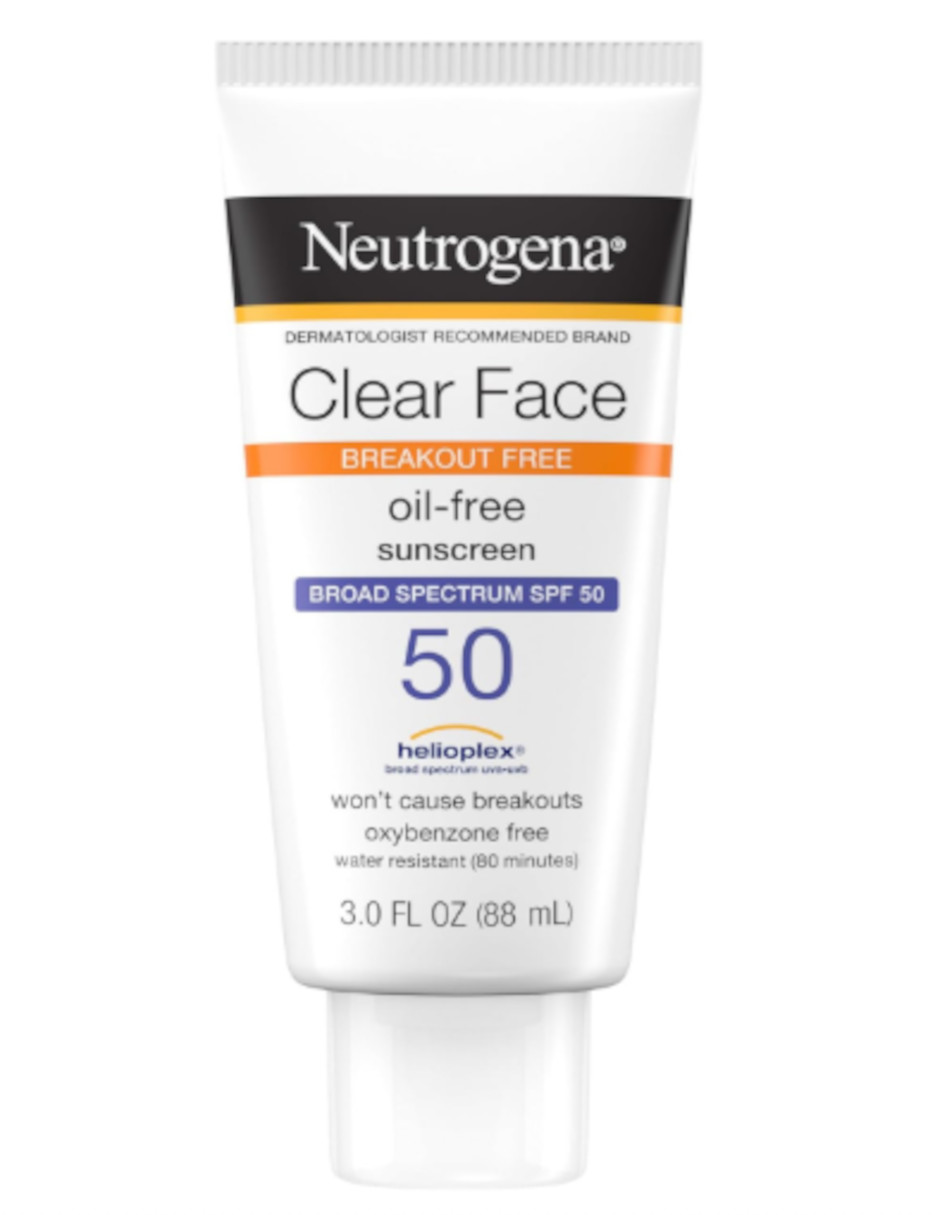 Foto 3 pulgar | Neutrógena Bloqueador Solar Facial 50 Spf Clear Face + Termo De Agua De Regalo Güish