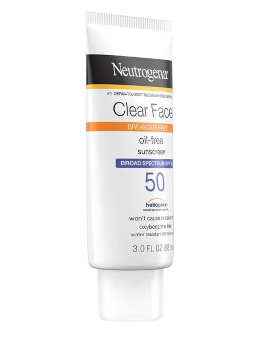Foto 4 | Neutrógena Bloqueador Solar Facial 50 Spf Clear Face + Termo De Agua De Regalo Güish