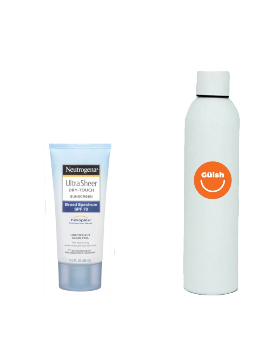 Foto 1 | Protector Solar Neutrogena Ultra Sheer 70fps + TermoGüish